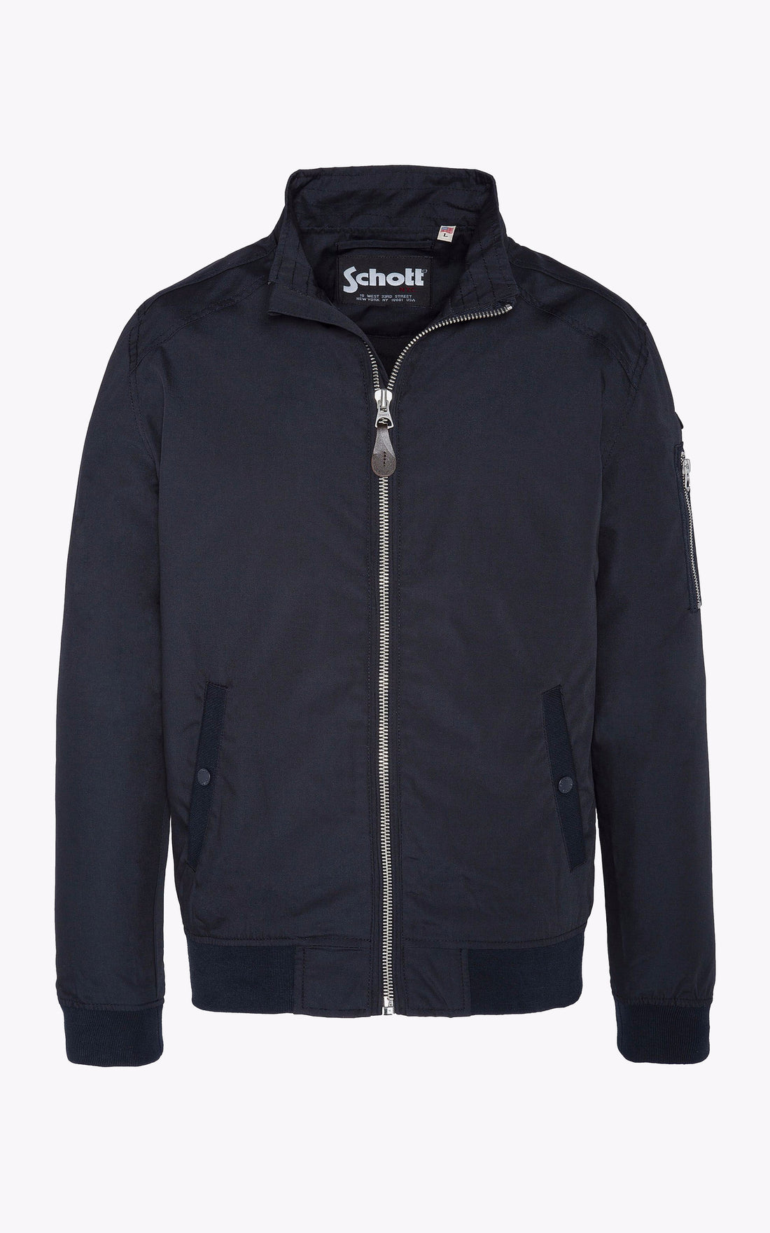 A "KENNY" Navy Schott Blouson Homme opened photo