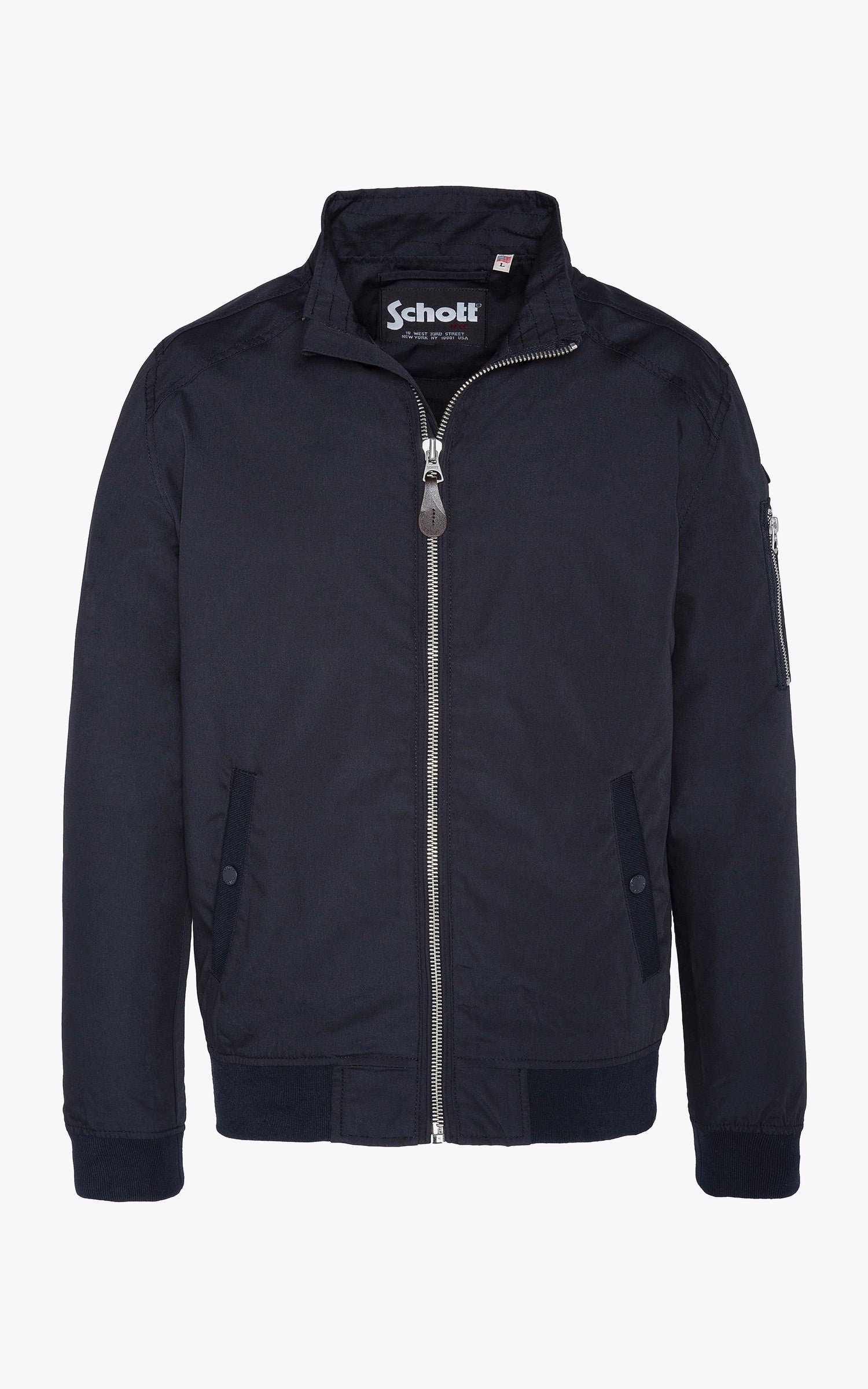 A "KENNY" Navy Schott Blouson Homme opened photo