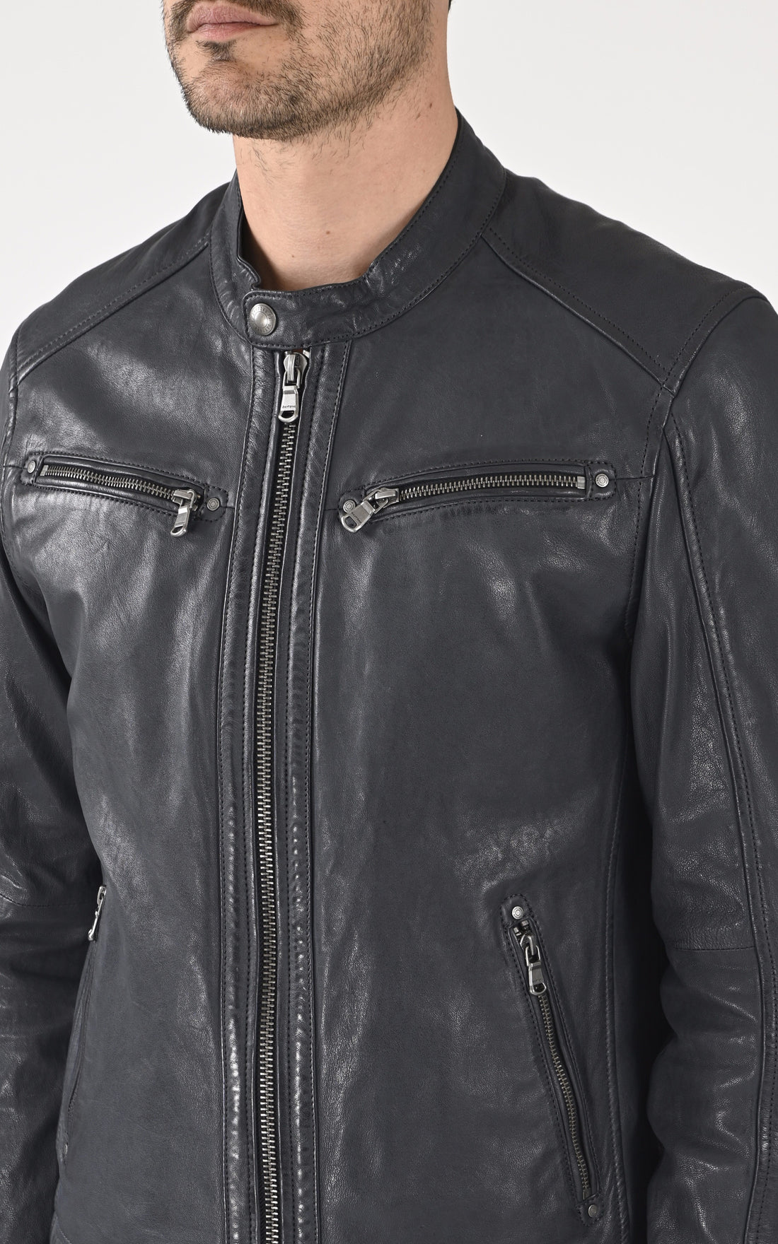 A "GAFINO 101843" Bleu Marine Daytona 73 Blouson Homme opened photo