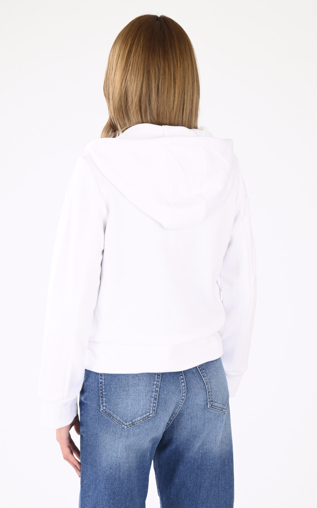 A "DIVINE LIGHT K2132CW" Blanc K-Way Gilet Femme closed photo