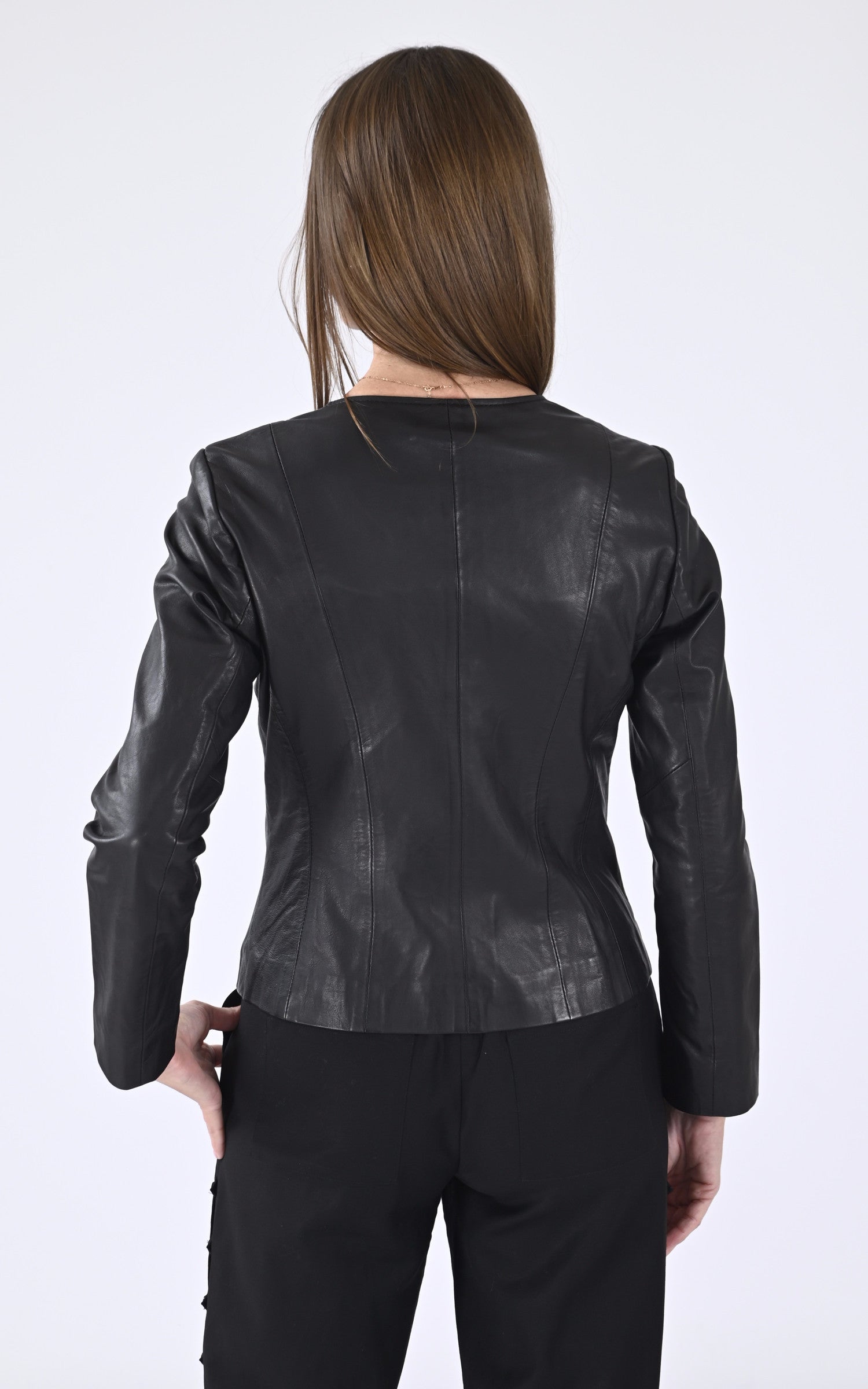 A "SEPHORA" Noir Giorgio & Mario Blouson Femme back photo