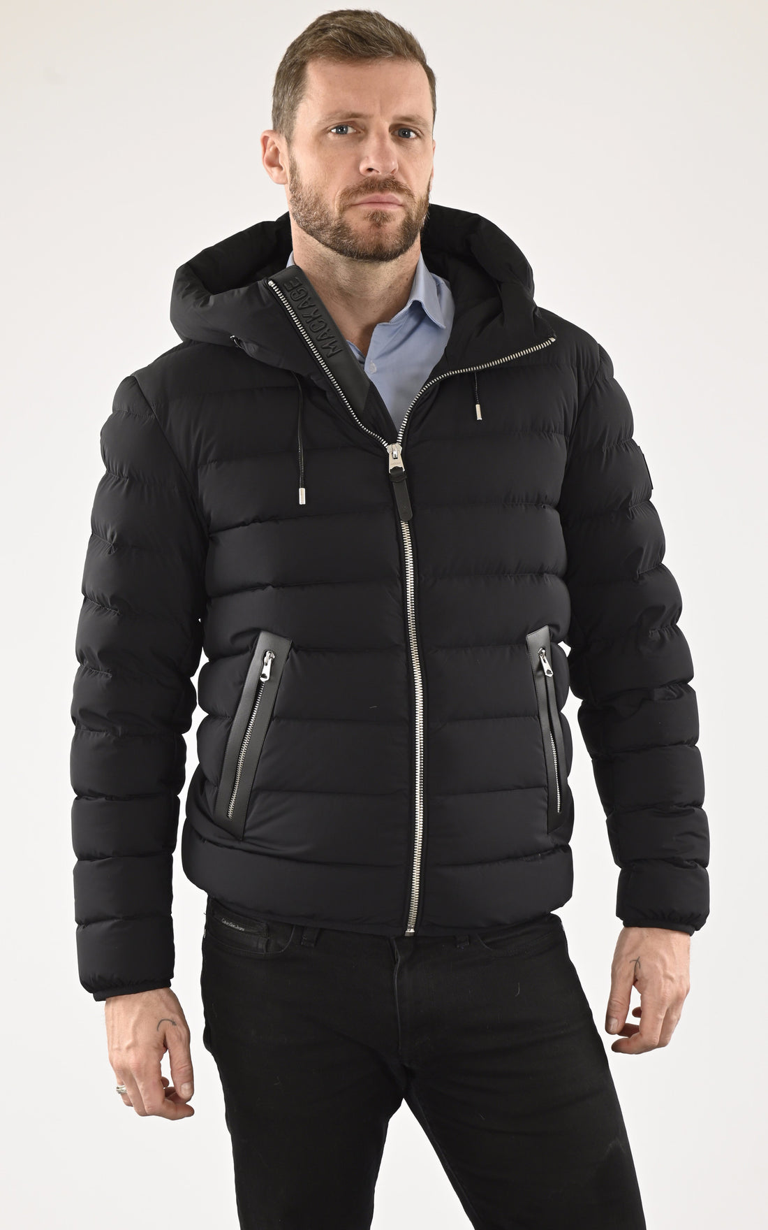 A "JACK" Noir Mackage Bl Doudoune Homme opened photo