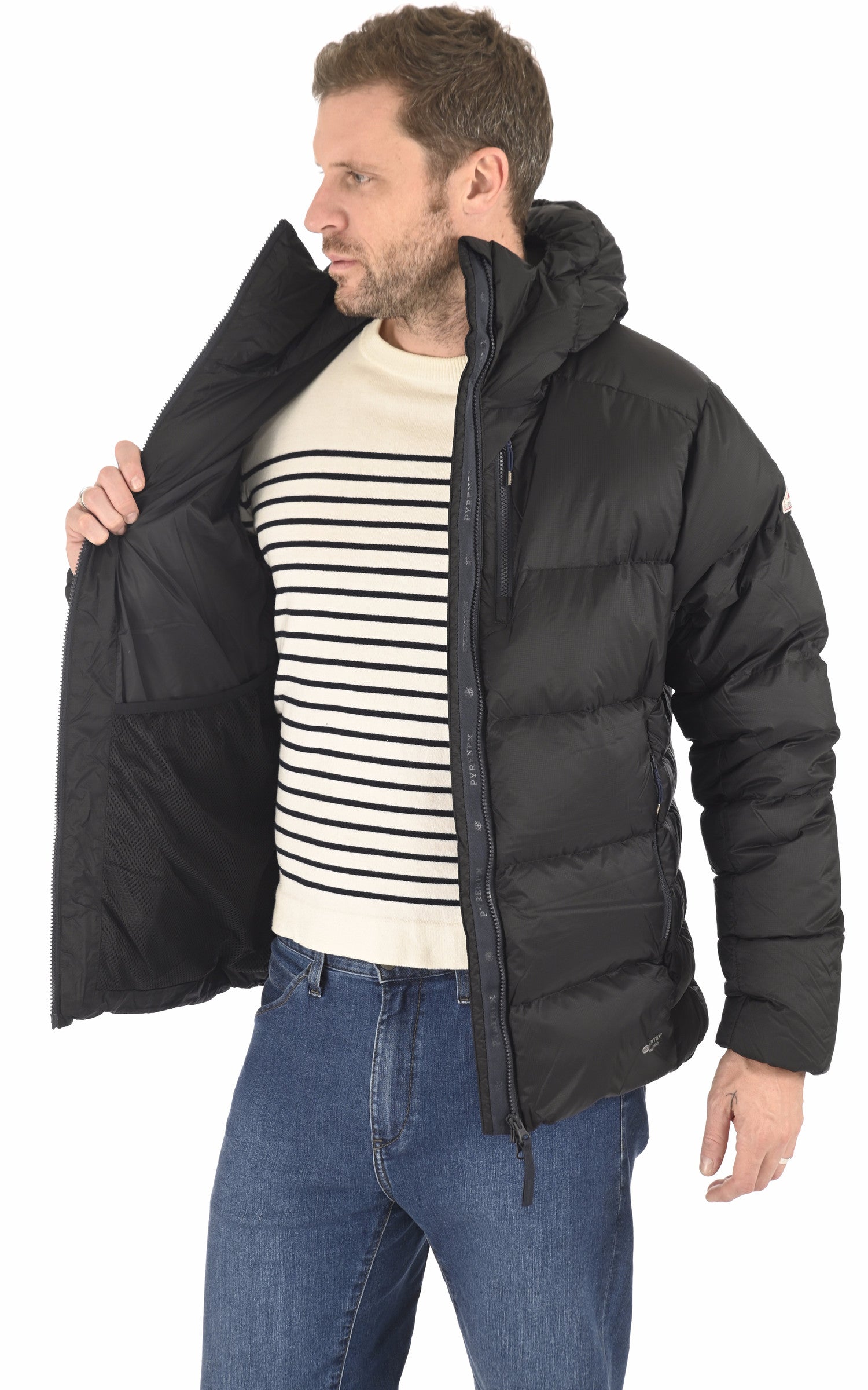 A "HUDSON XP 2" Black Pyrenex Bl Doudoune Homme interior photo 3