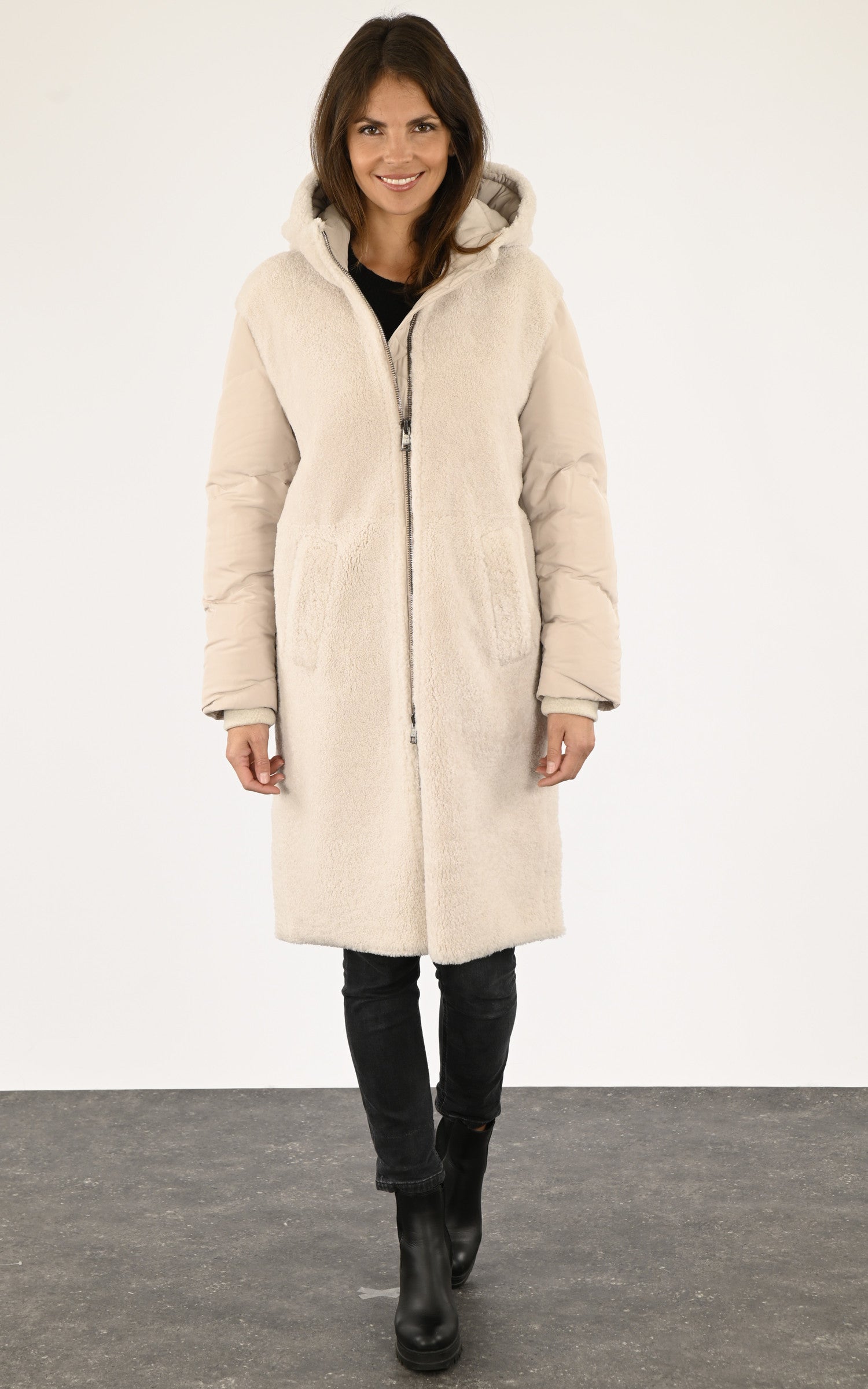 A "33599" Blanc Ventcouvert 7/8 Femme closed photo