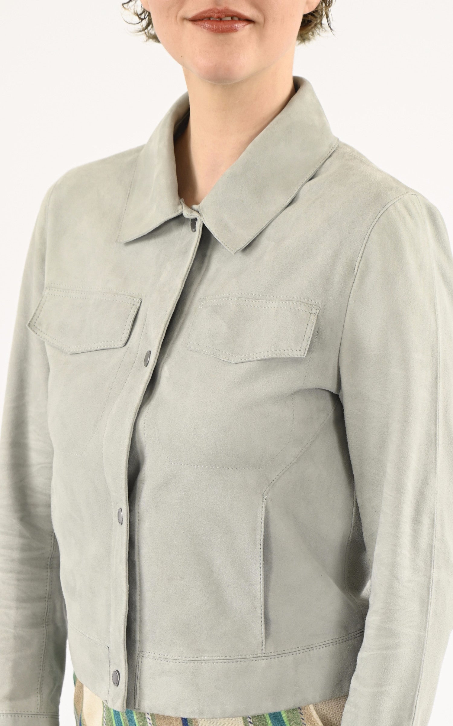 A "RUBY 64740" Vert Oakwood Blouson Femme details photo