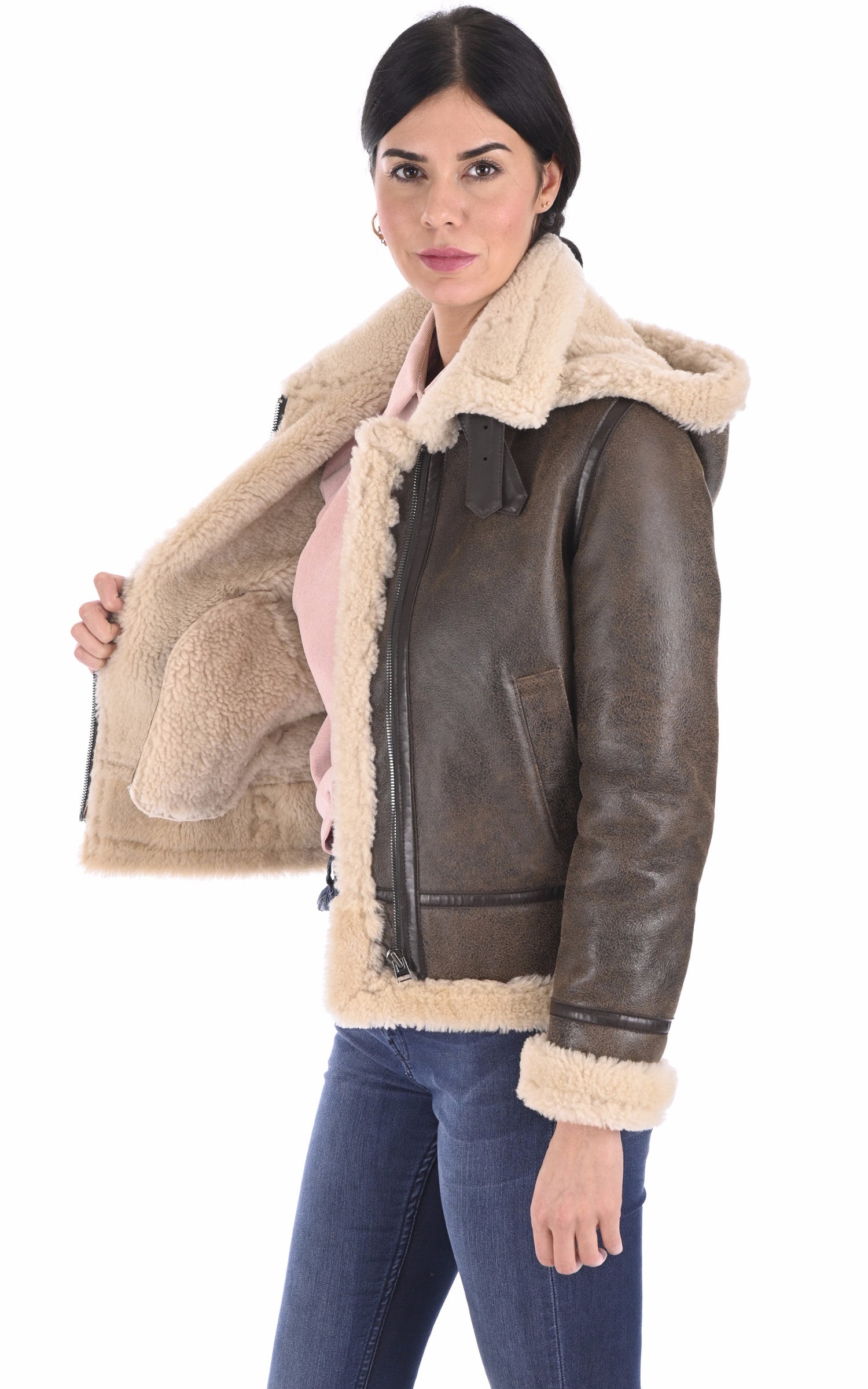A "BLONDINE FURLESS FF" Marron La Canadienne Bombardier Femme interior photo 3