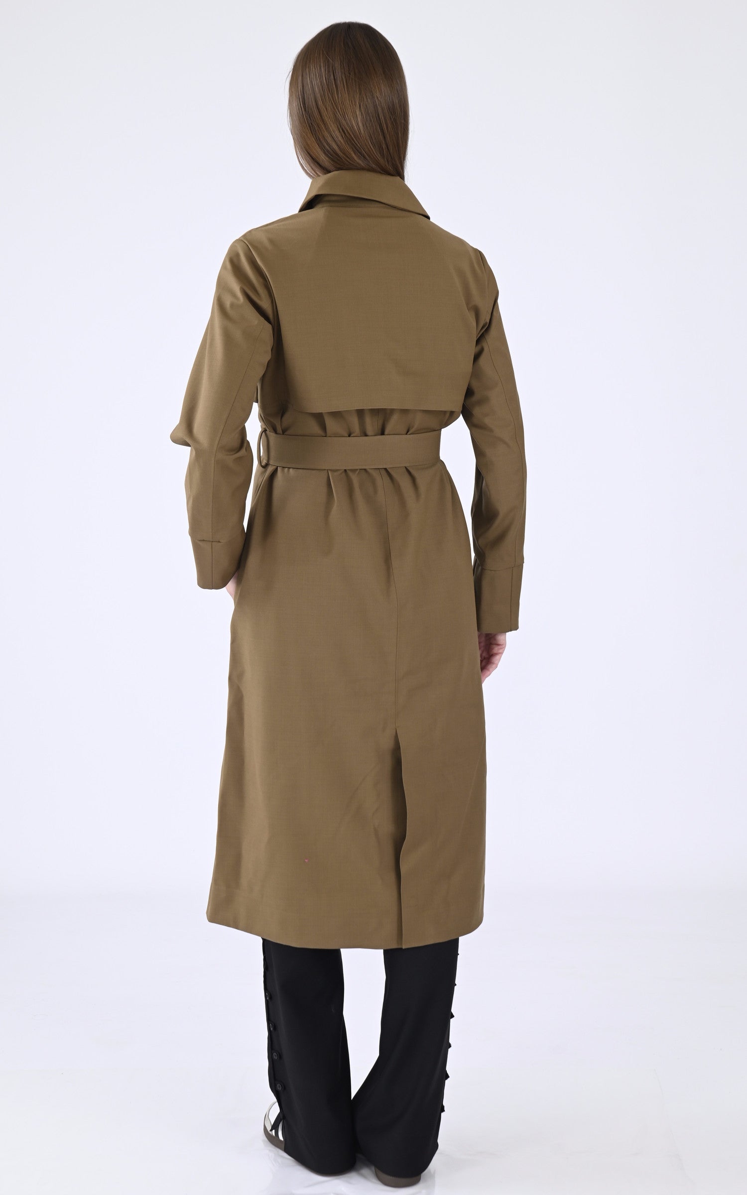 A "JESEL TECH WOO K51365W" Marron Clair K-Way Manteau Femme back photo 4