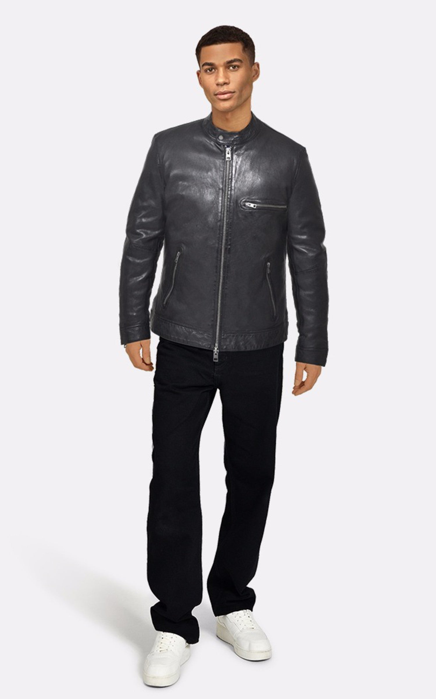 A "BOBBY 64650" Noir Oakwood Blouson Homme back photo 4