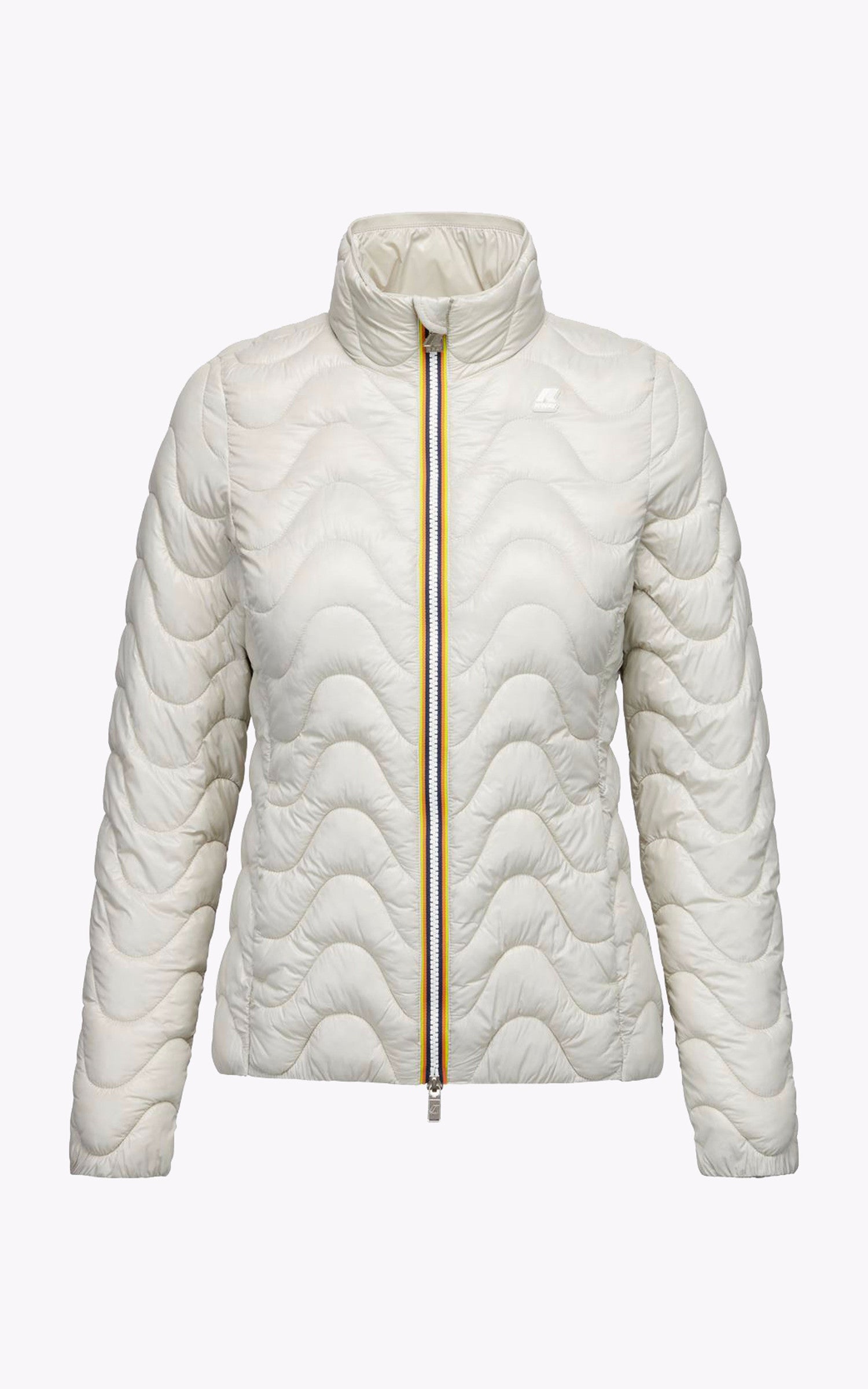 A "VIOLETTE ECO WARM K4112TW" Beige K-Way Blouson Femme interior photo