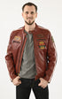 A "WARTBURG 102832" Rouge Daytona 73 Blouson Homme opened photo