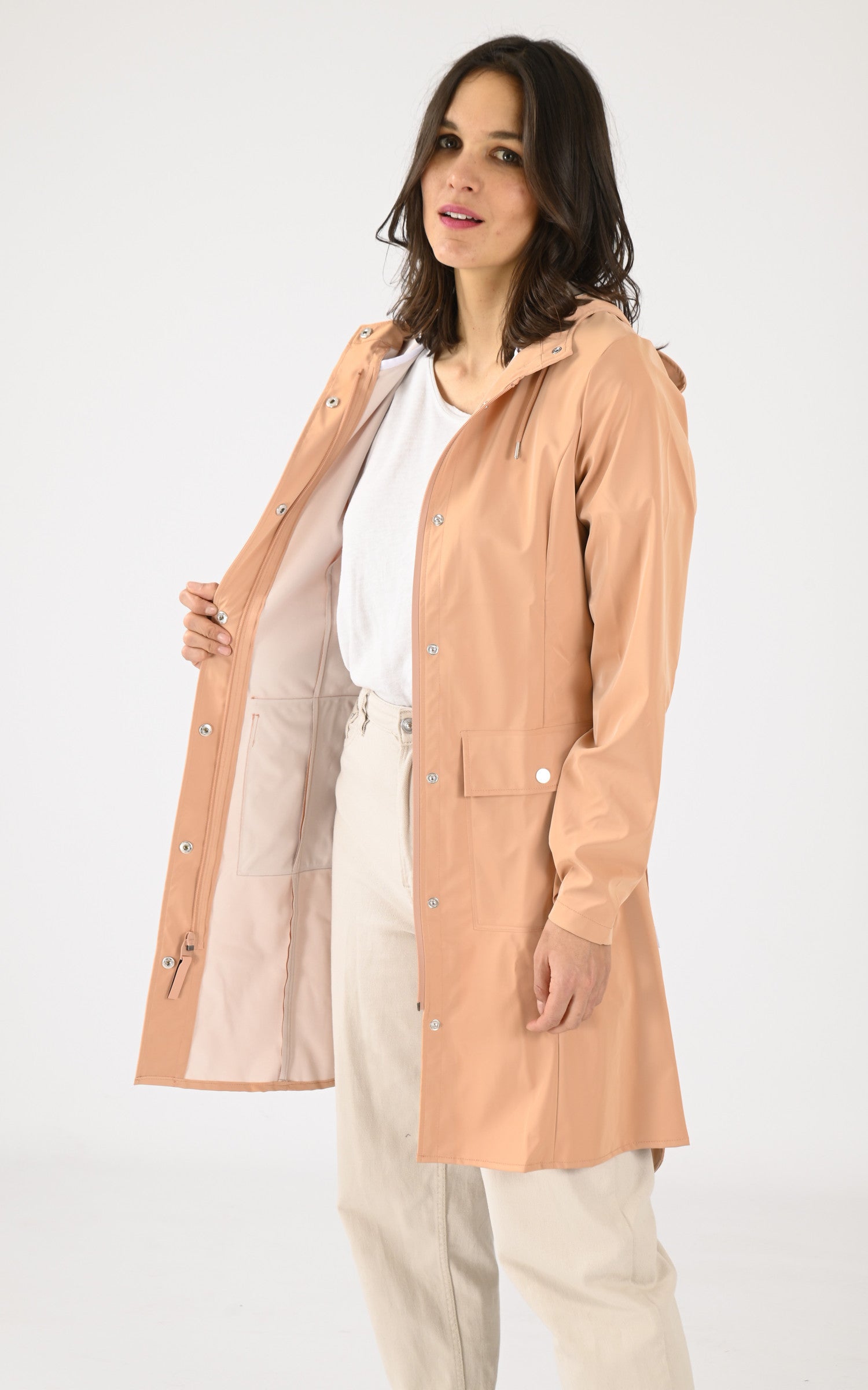 A "18130 CURVE JACKET" Rose Rains 3/4 Femme interior photo