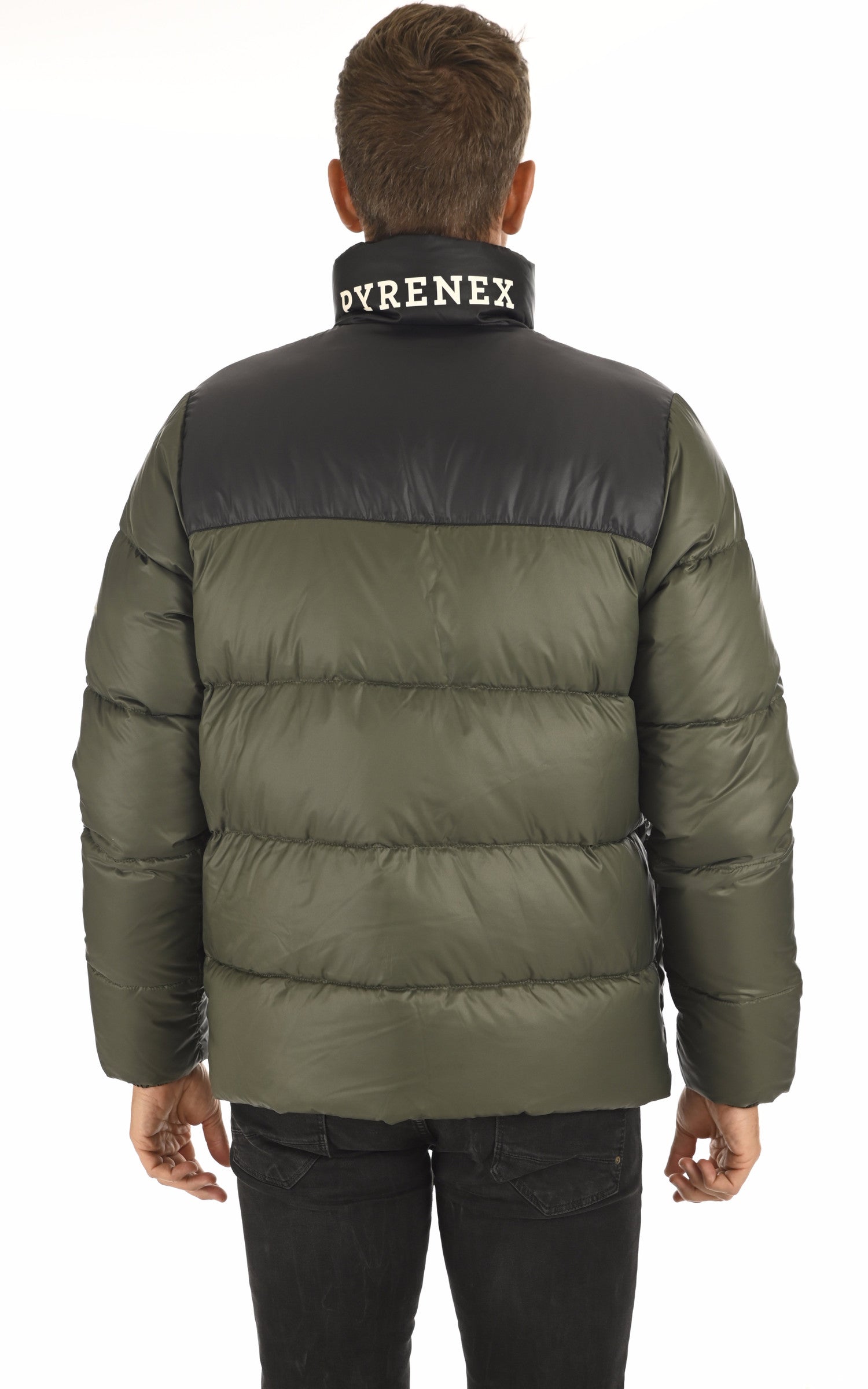 A "RADIANT" Kaki Pyrenex Bl Doudoune Homme back photo 4