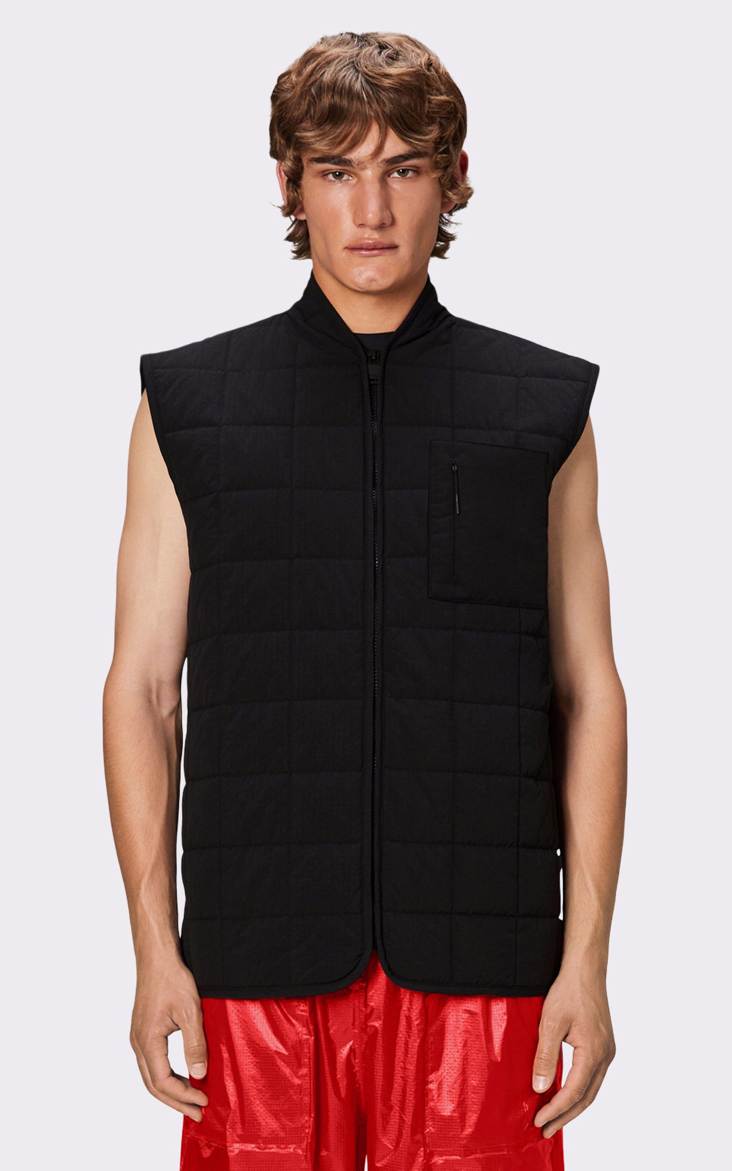 A "19410 GIRON" Noir Rains Gilet Mixte opened photo