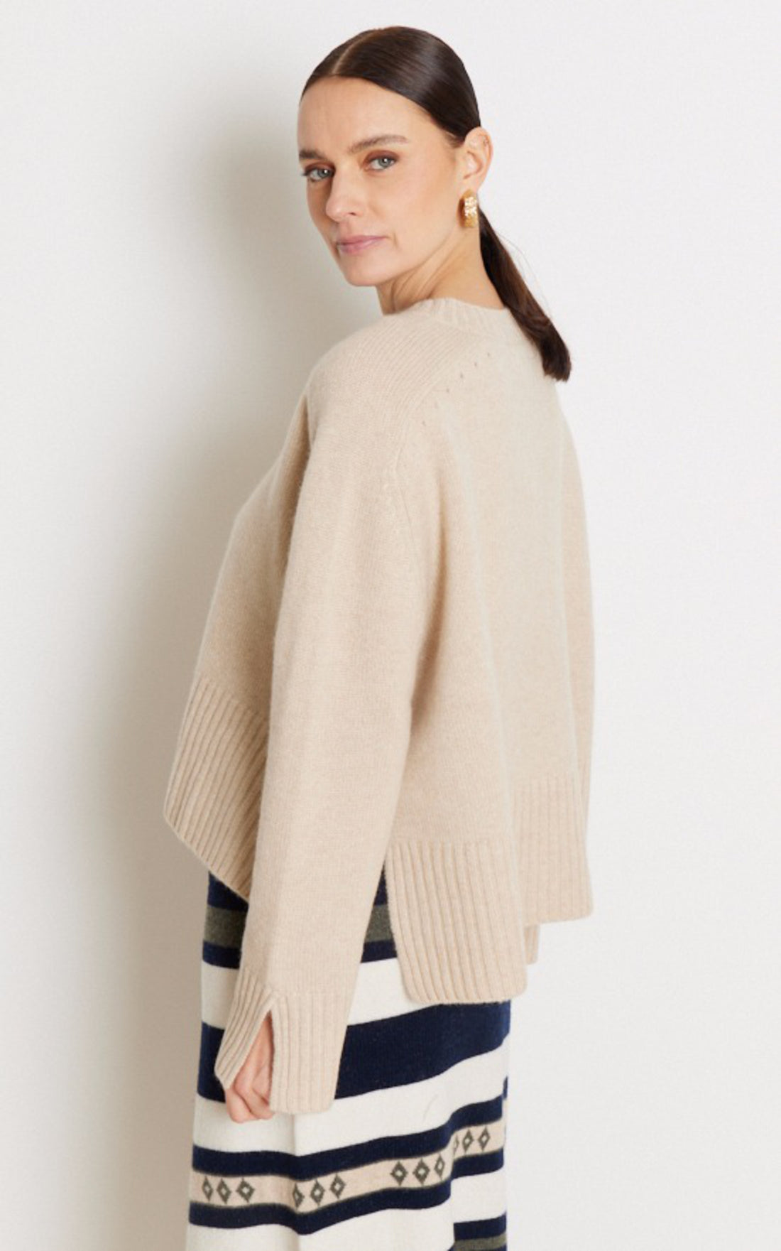 A "XENIA 4501048C" Beige Notshy Pull Femme opened photo