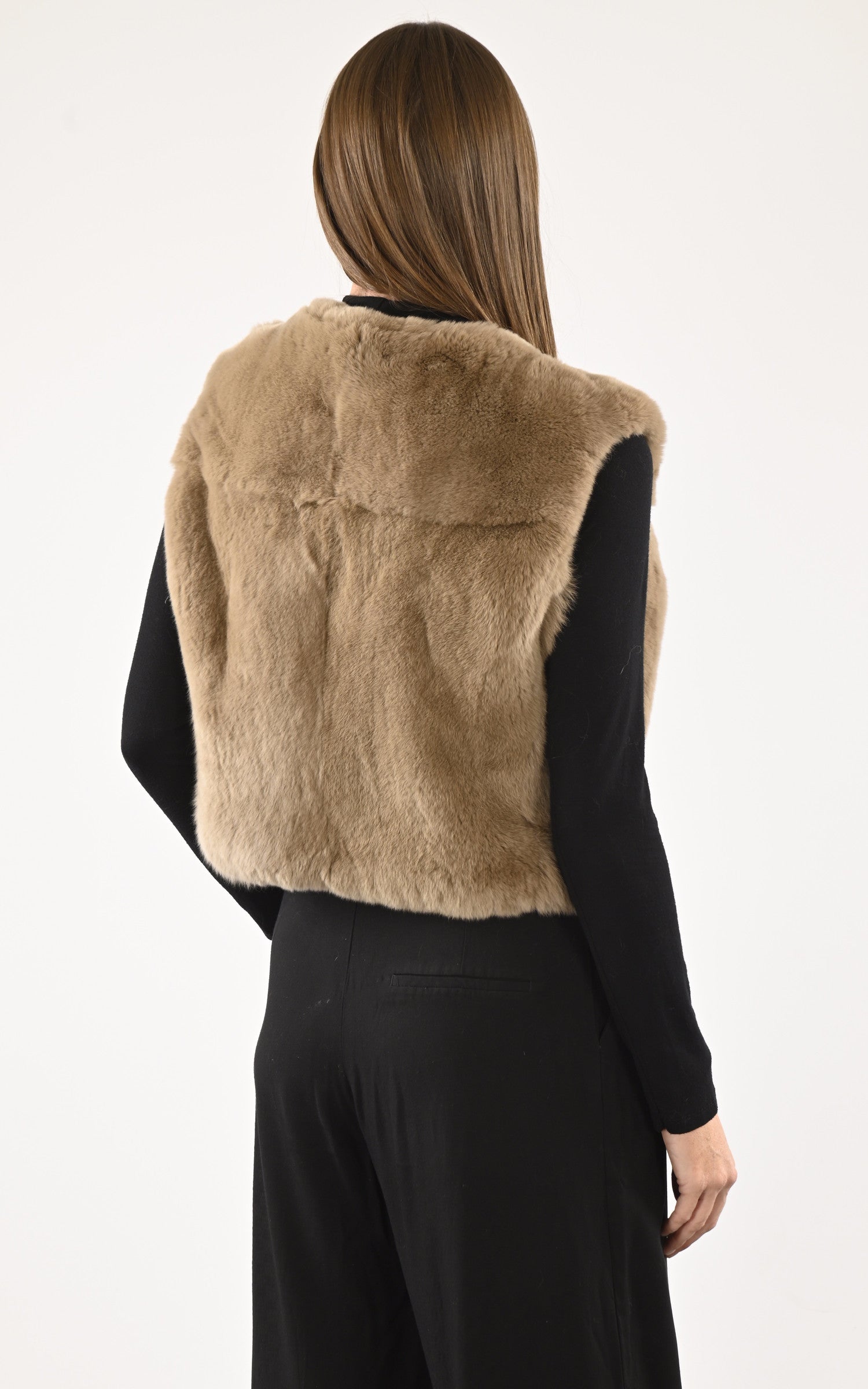 A "CELIE" Café La Canadienne Gilet Femme back photo 4