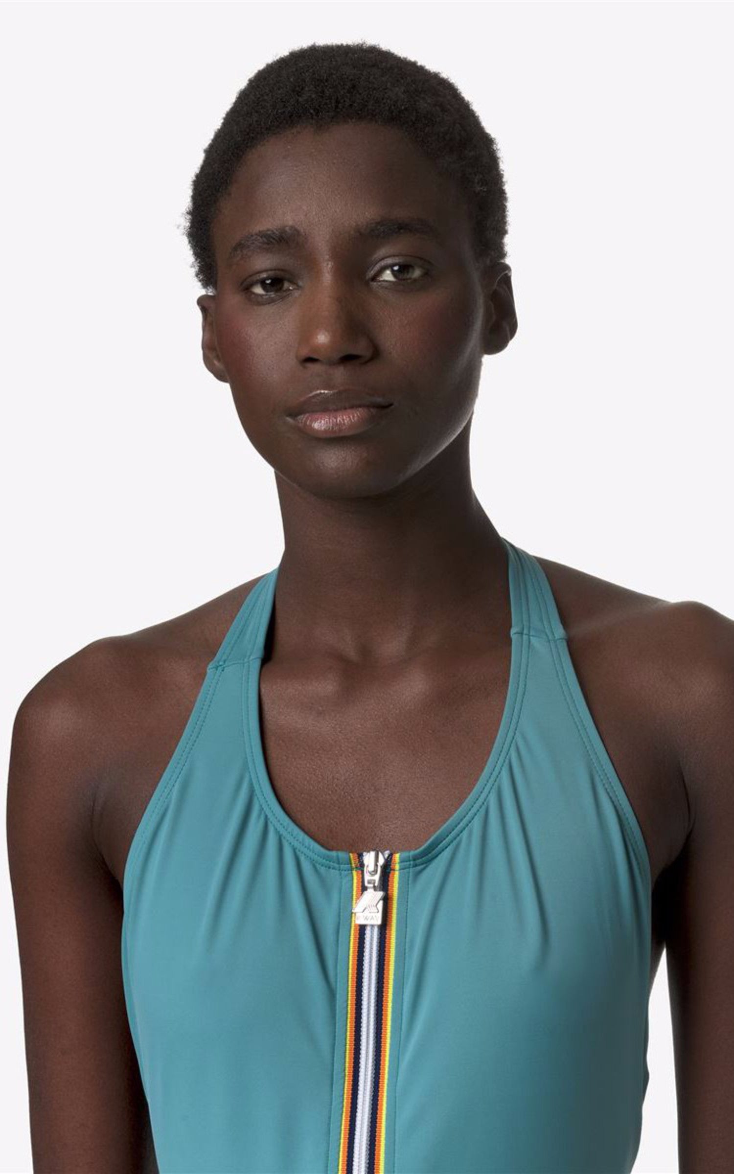 A "SYLVIE BEACH K1141JW" Bleu K-Way maillot_de_bain Femme details photo
