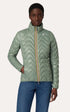 A "VIOLETTE ECO WARM K4112TW" Vert K-Way Blouson Femme opened photo