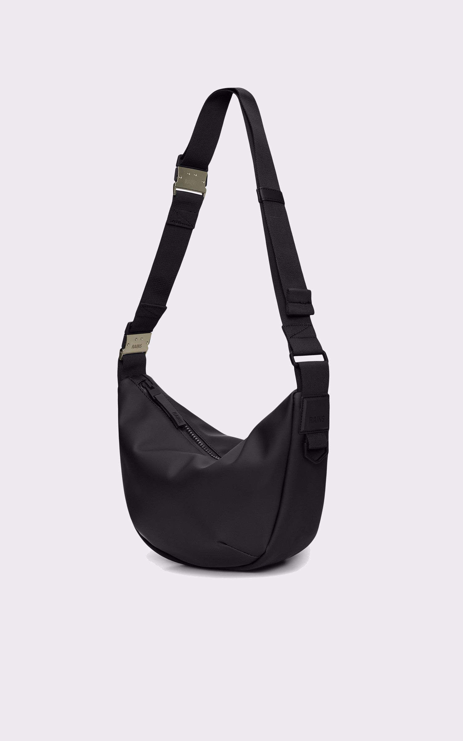 A "14670 VALERA SHOULDER BAG" Noir Rains Sac Mixte closed photo