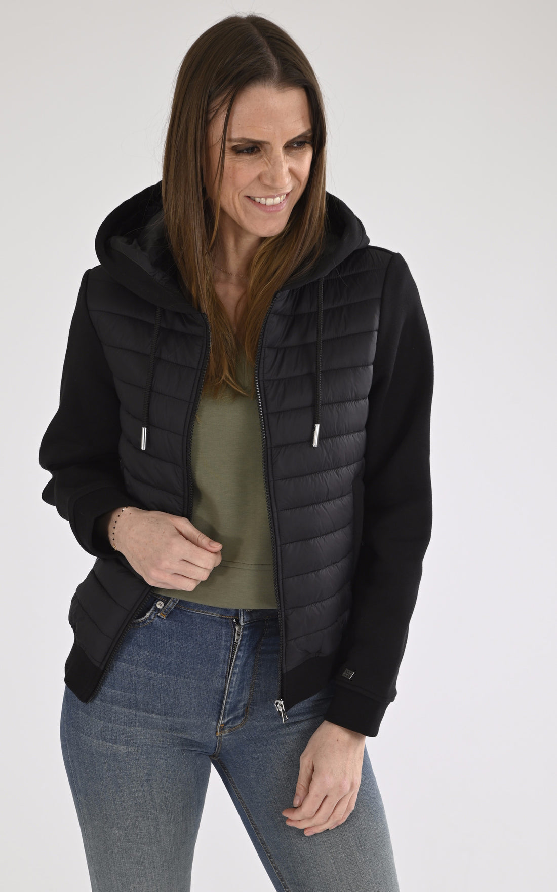 A "LUCINDA" Noir Soia & Kyo Gilet Femme opened photo