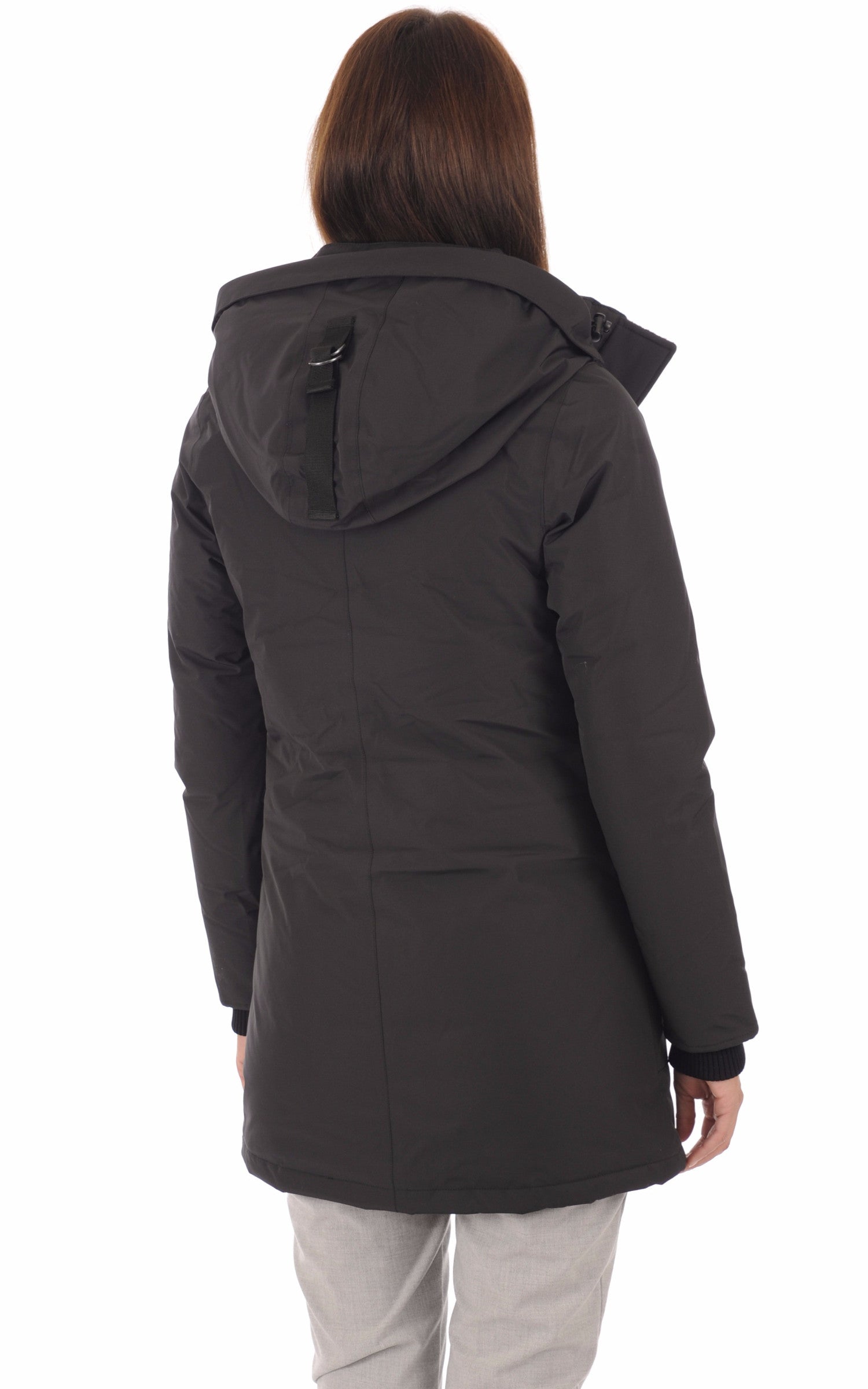 A "EMILY" Noir Nobis Ves Doudoune Femme back photo