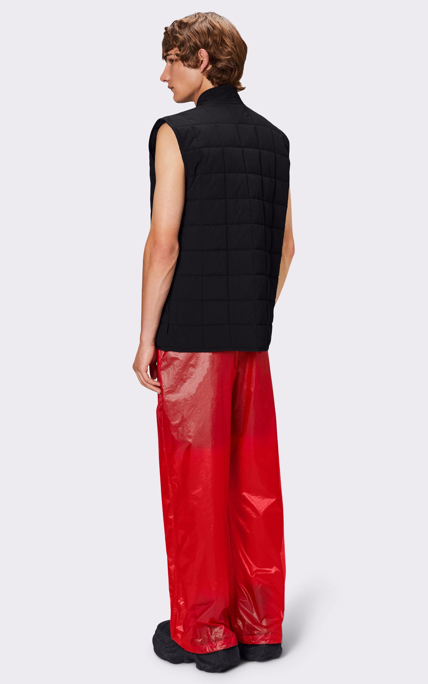 A "19410 GIRON" Noir Rains Gilet Mixte interior photo