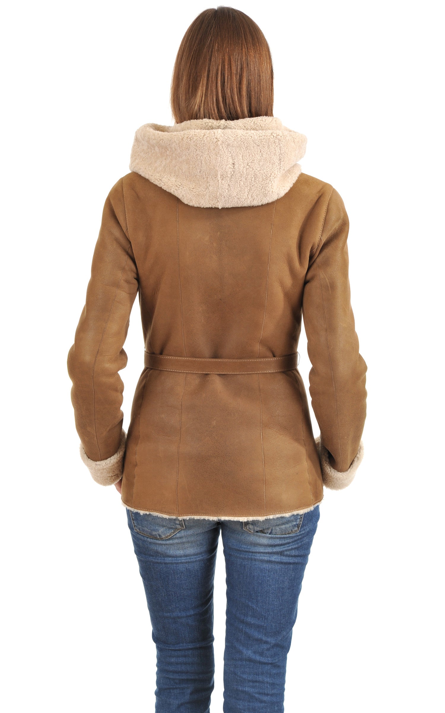 A "CH1T7002 ESP" Miel La Canadienne Veste Femme back photo 4