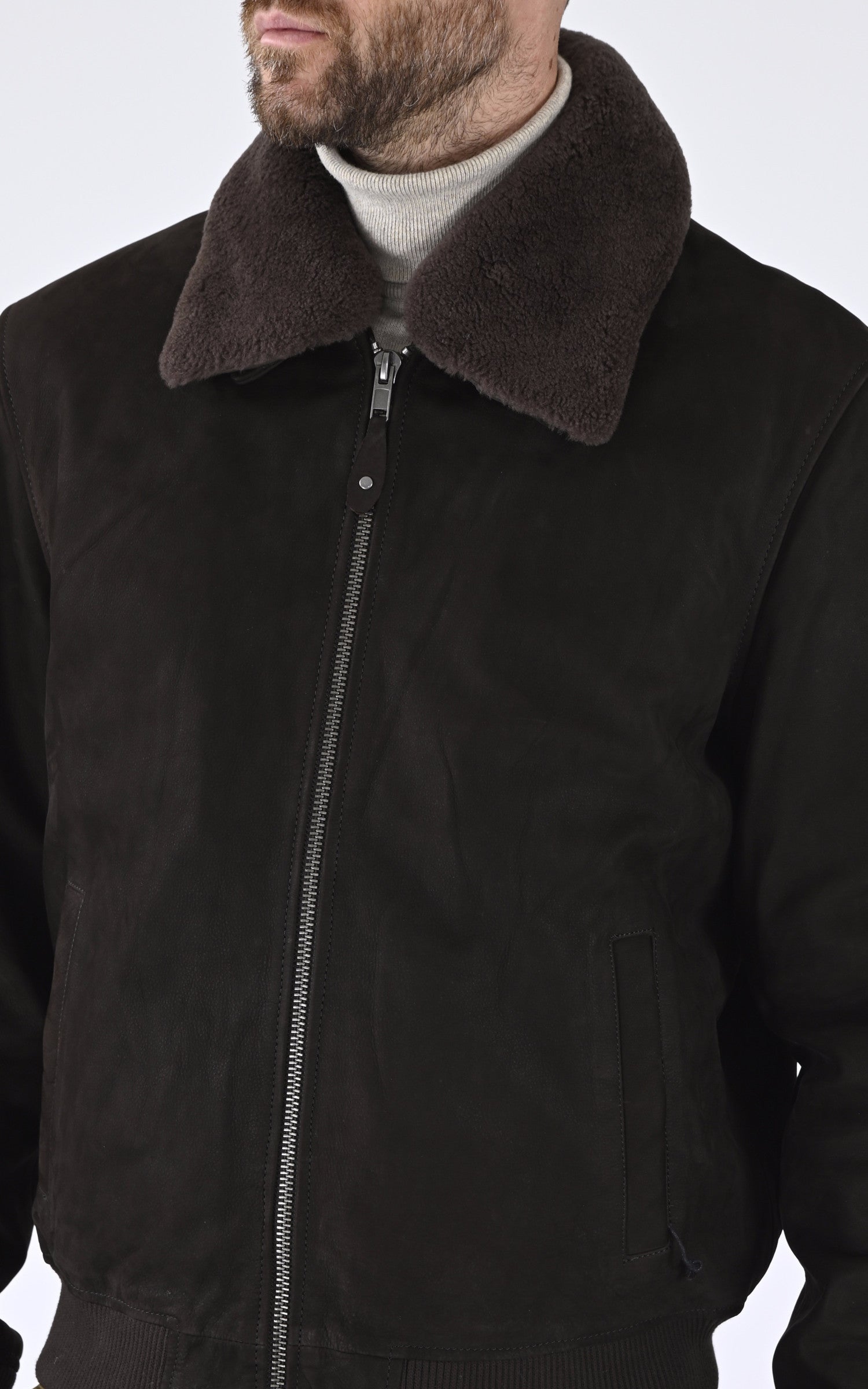 A "L ORIGINAL" Marron Serge Pariente Pilote Homme details photo