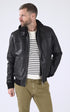 A "AMOS HOOD" Noir Serge Pariente Blouson Homme opened photo