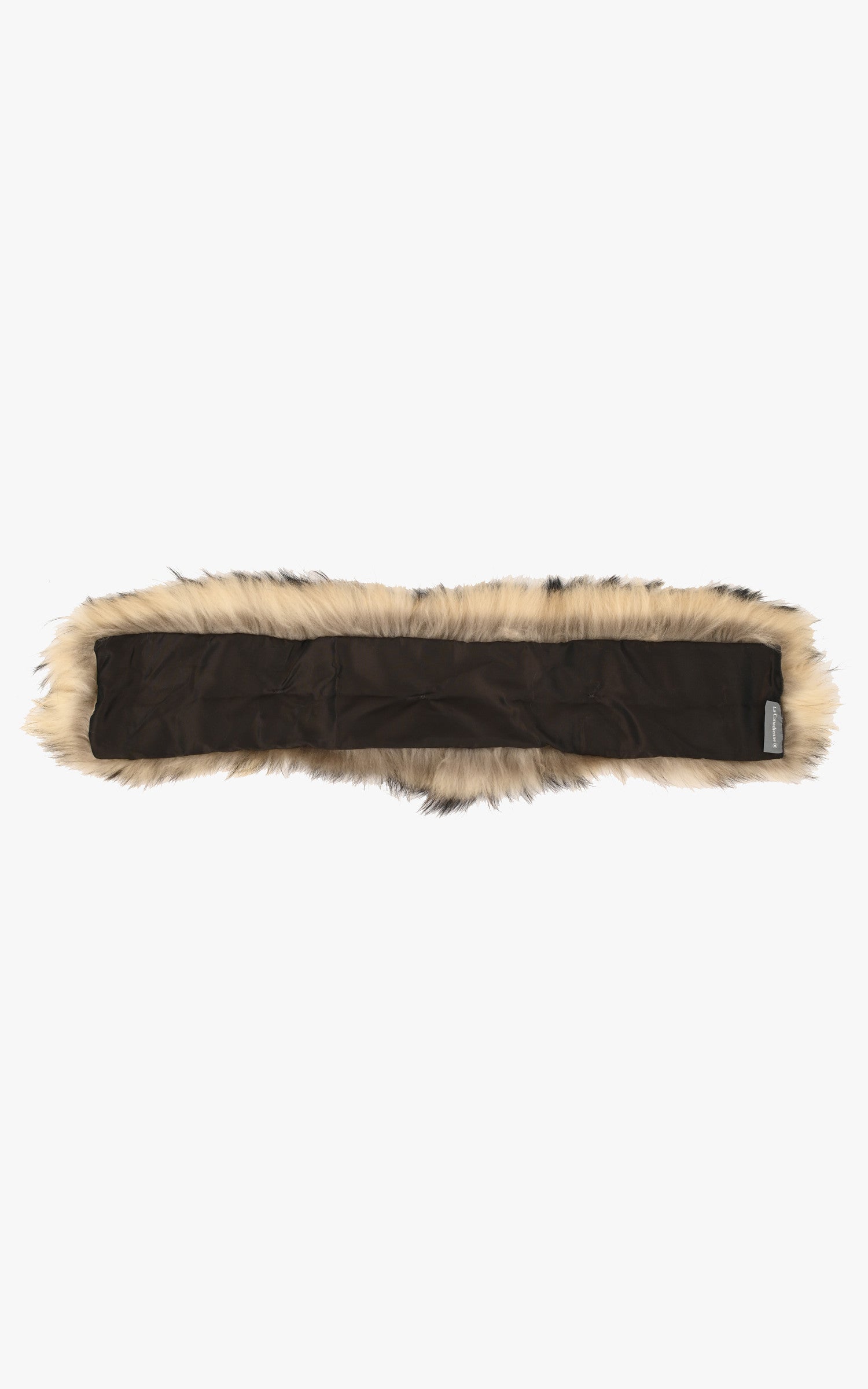 A "56" Naturel La Canadienne Col Capuche Femme closed photo 2