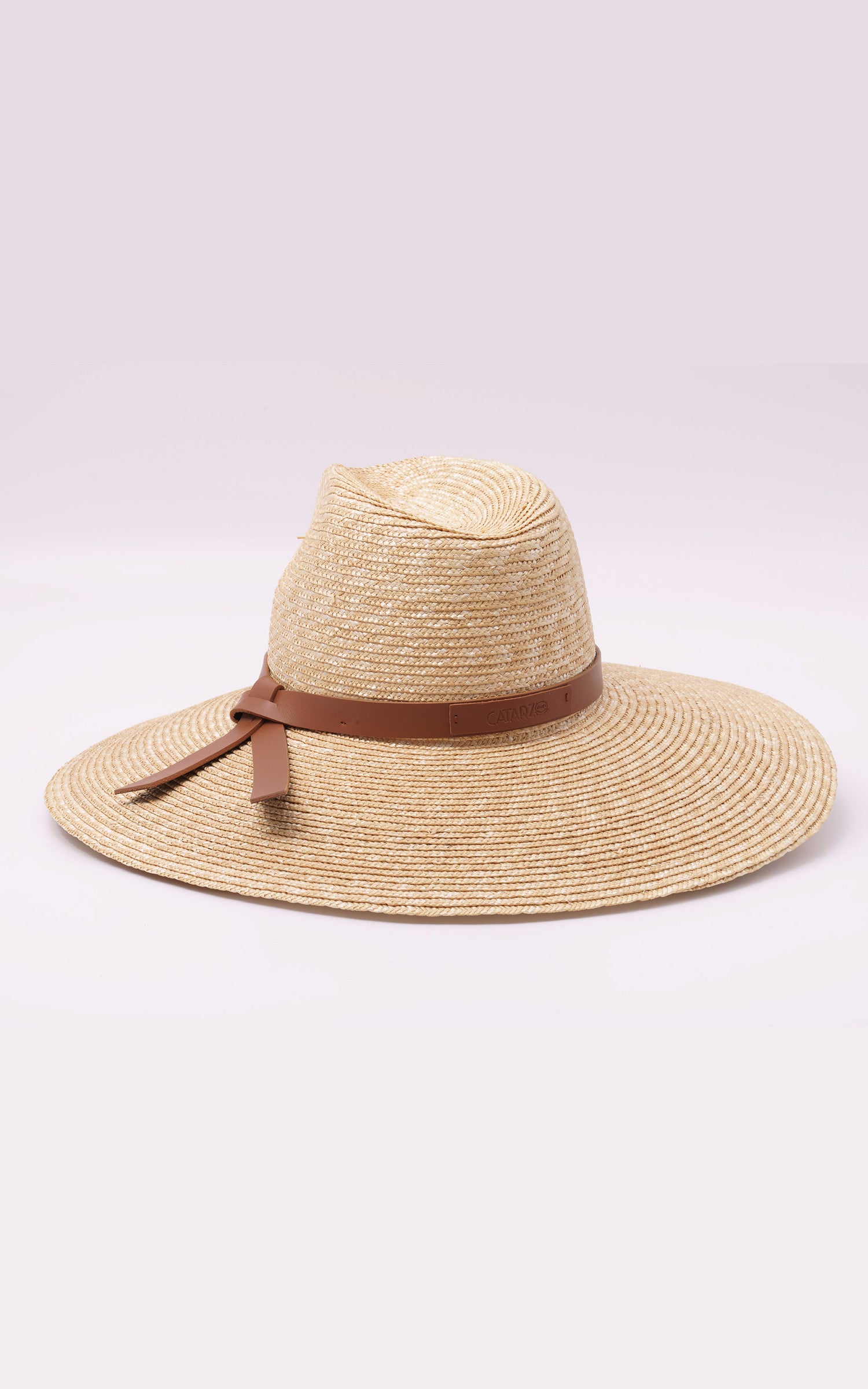 A "CARAVAGGIO P24CAT16" Beige Catarzi 1910 Chapeau Femme back photo