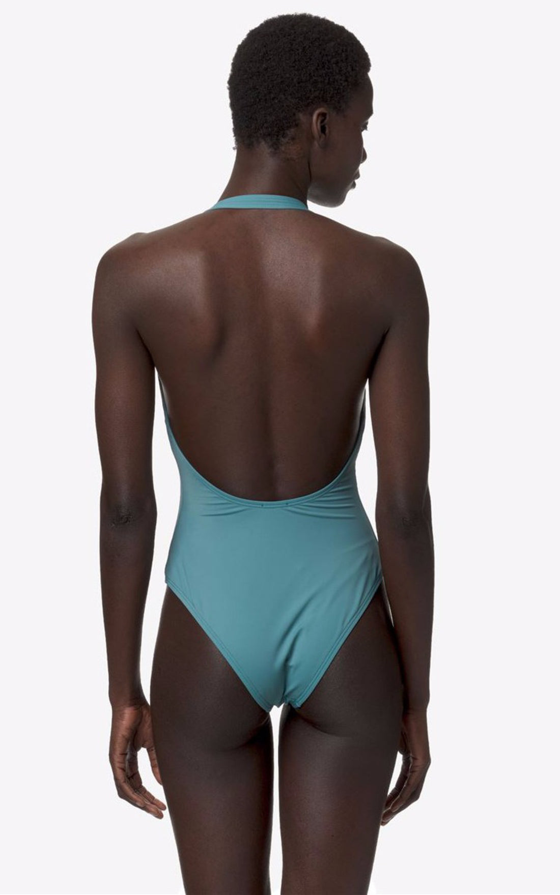 A "SYLVIE BEACH K1141JW" Bleu K-Way maillot_de_bain Femme back photo