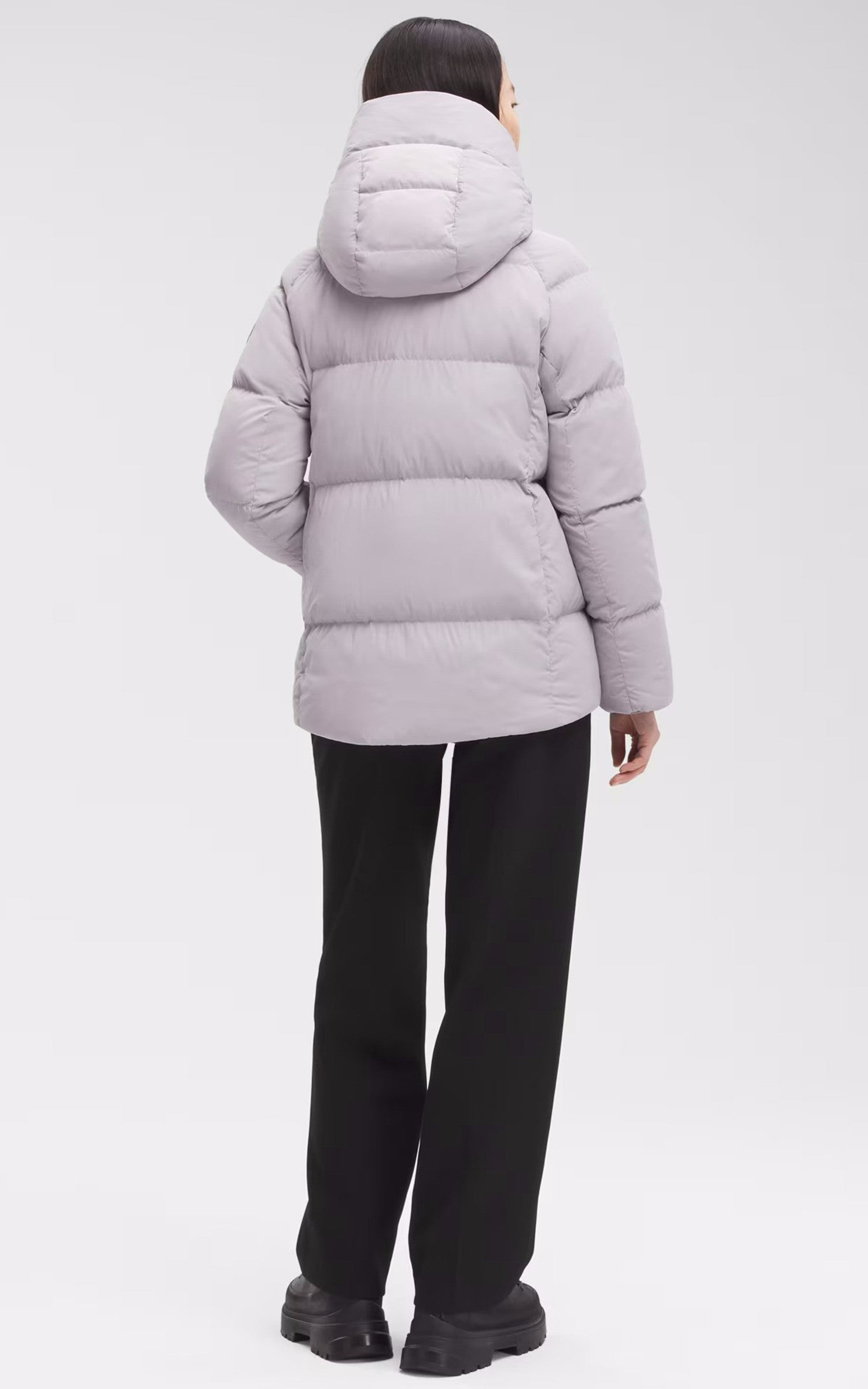 A "MARLOW JACKET 3904W" Gris Canada Goose Ves Doudoune Femme back photo
