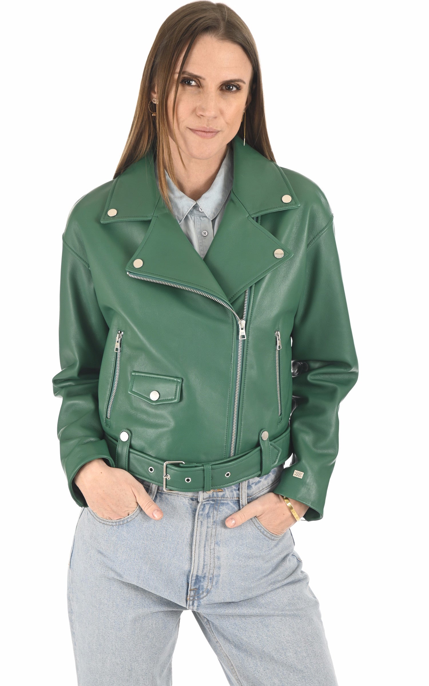 A "FLORENCE" Emeraude Soia & Kyo Perfecto Femme closed photo 2