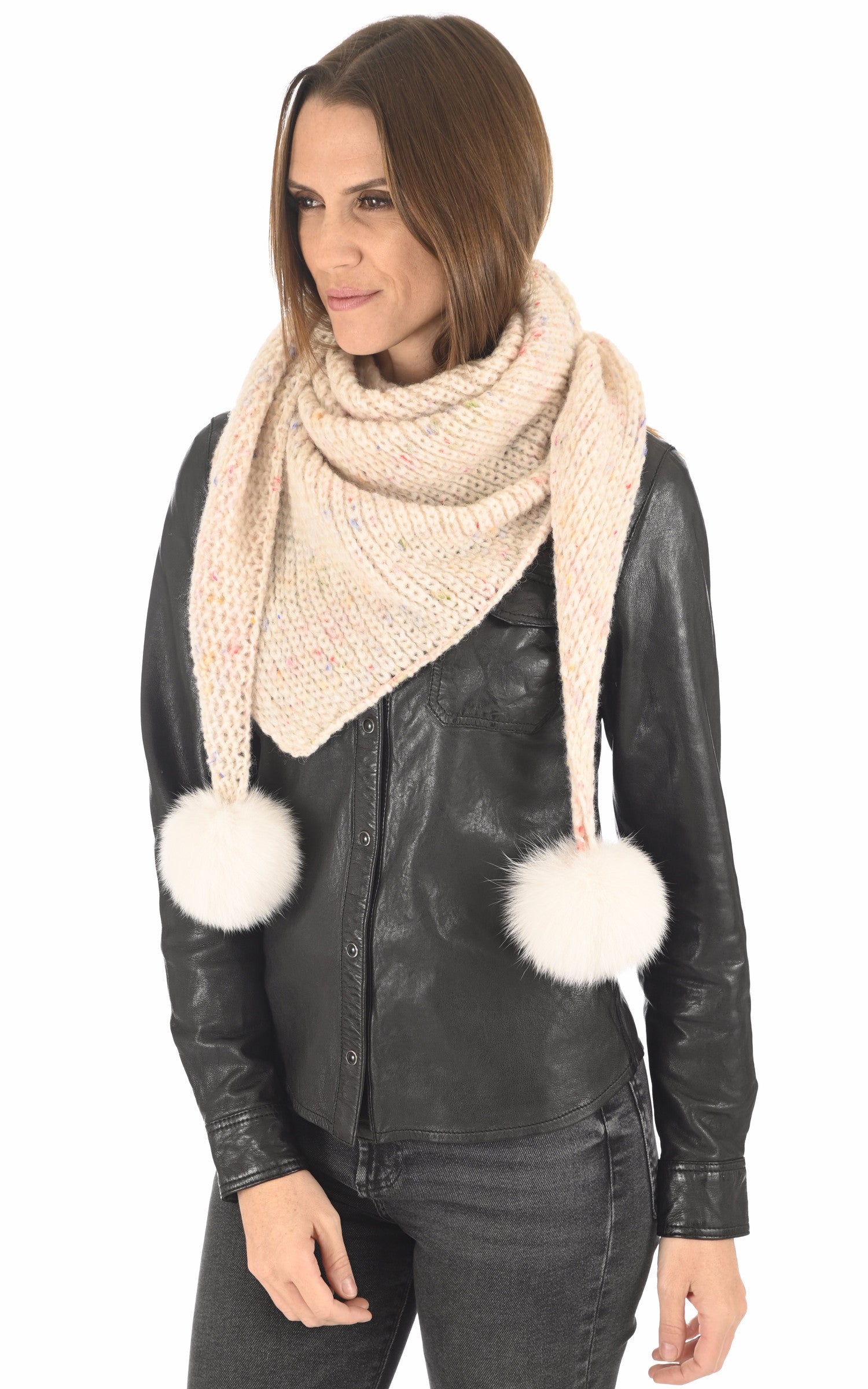 A "580/13" Craie Lea Clement Echarpe Femme opened photo 1