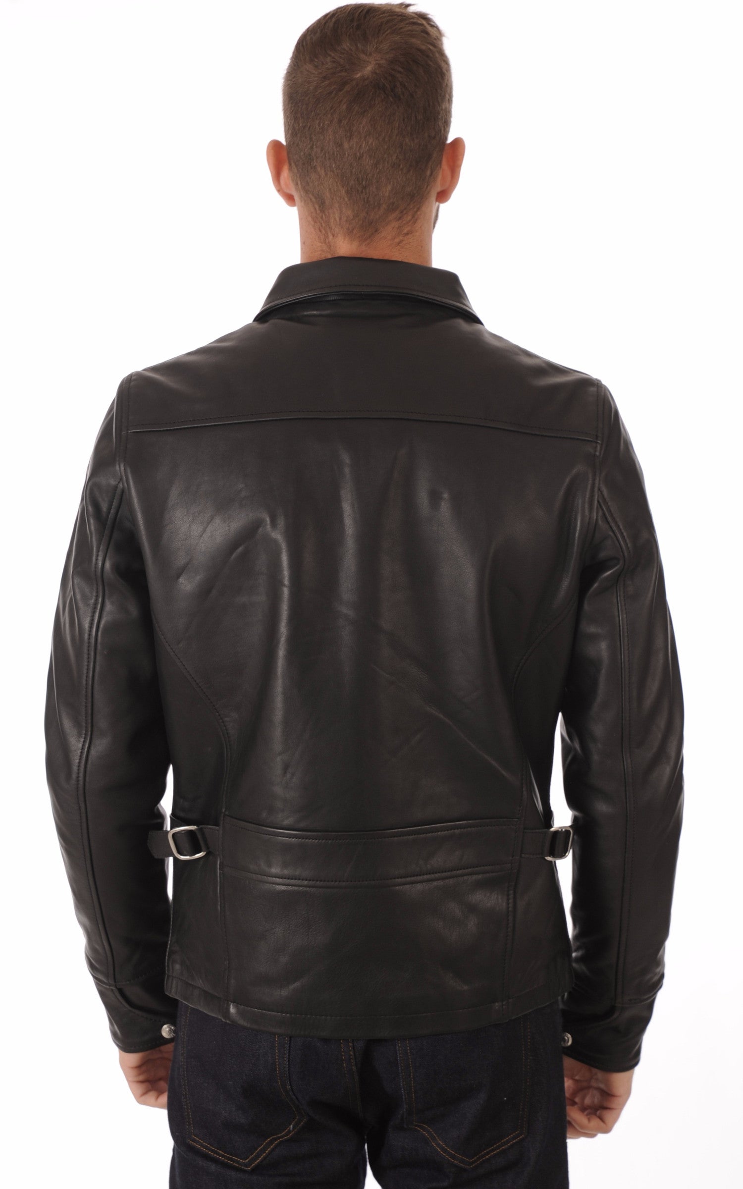 A "LC952" Noir Schott Blouson Homme back photo