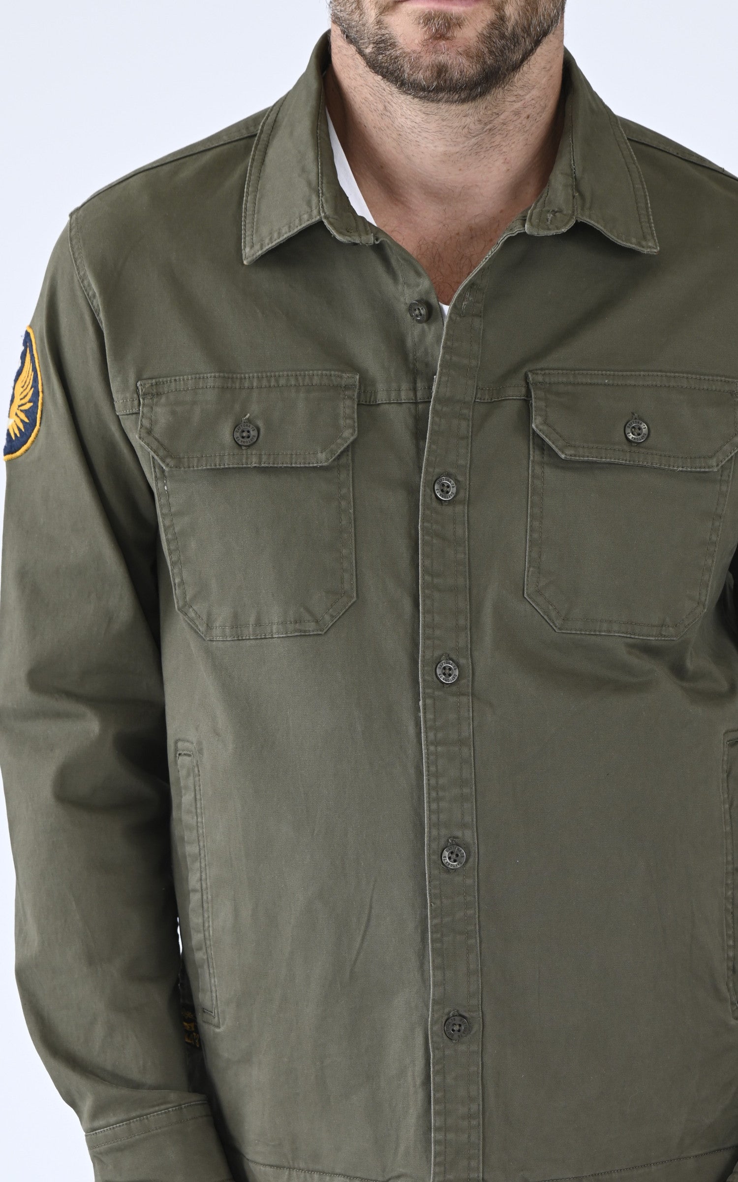 A "COMCAST 103467" Kaki Daytona 73 Chemise Homme details photo