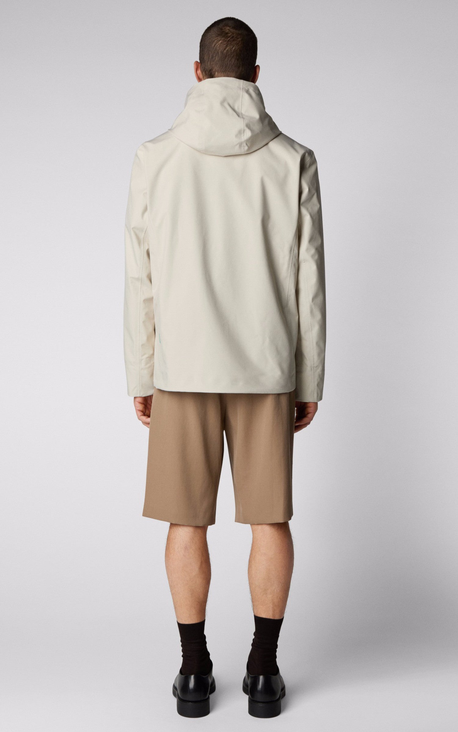 A "JARI D31531M" Beige Save The Duck Blouson Homme back photo