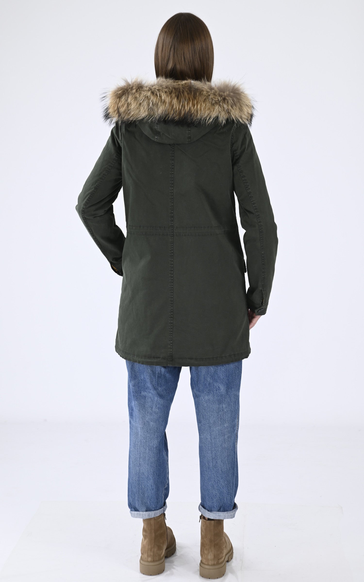 A "ASPEN 515" Kaki Blonde n°8 3/4 Femme back photo