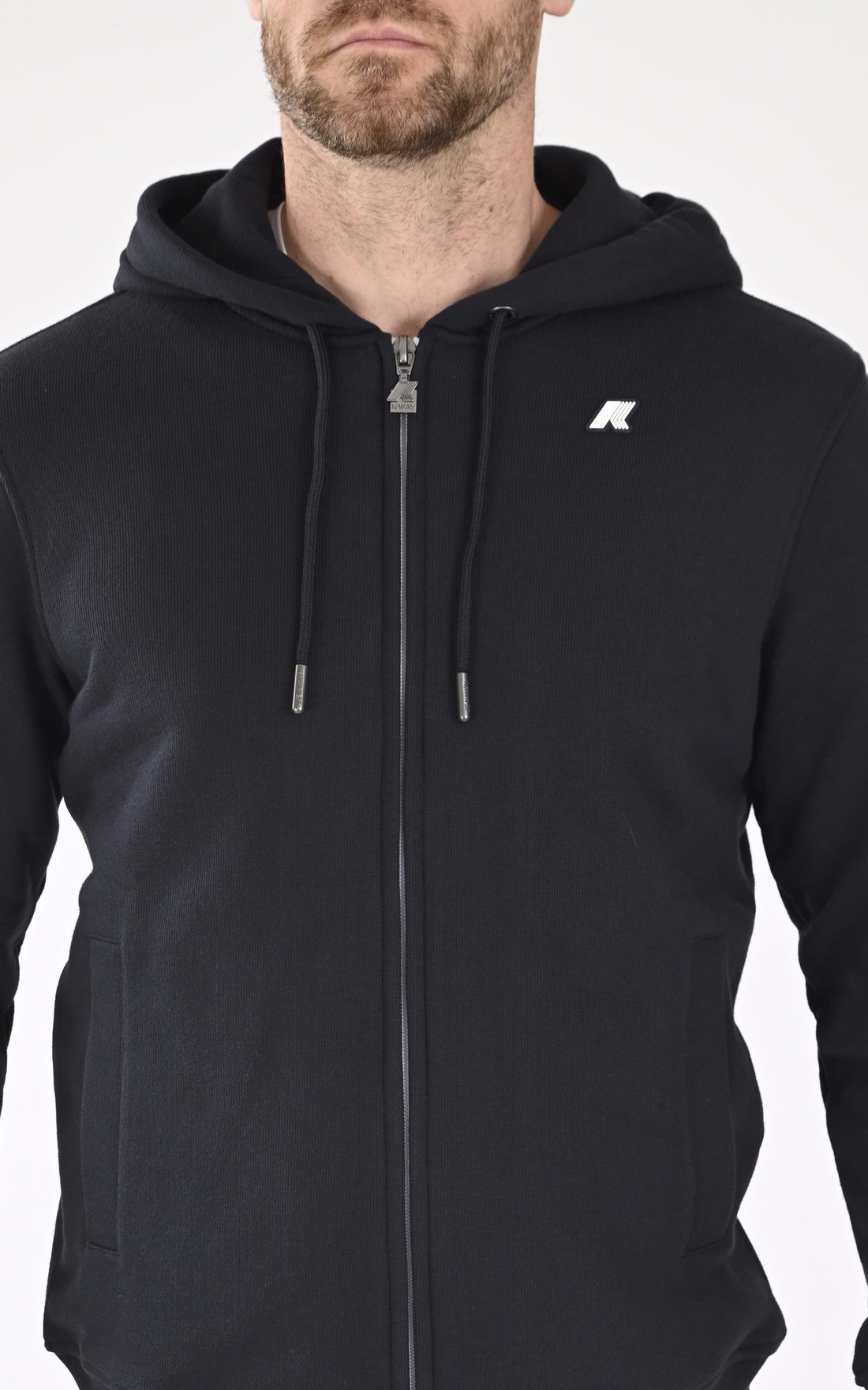 A "ANTHONY FRENCH K31364W" Bleu Marine K-Way Gilet Homme opened photo