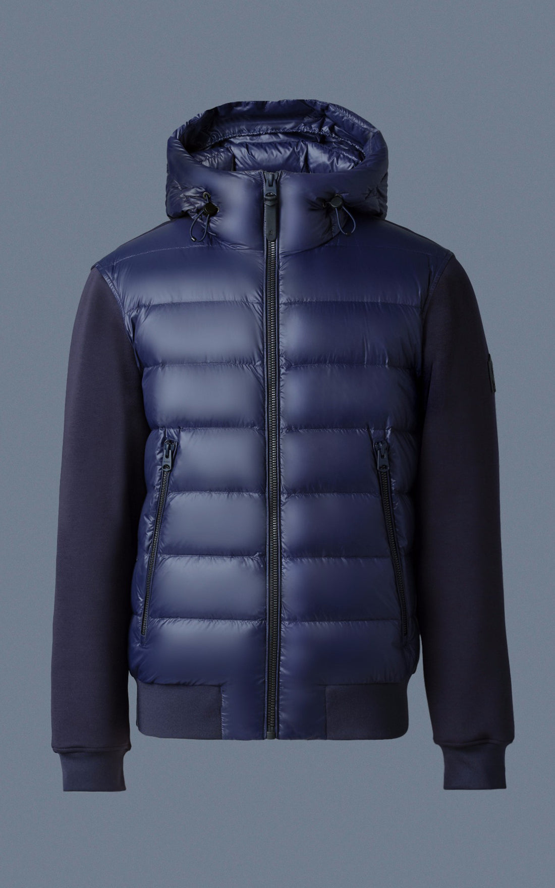 A "FRANCK-R" Marine Mackage Gilet Homme opened photo