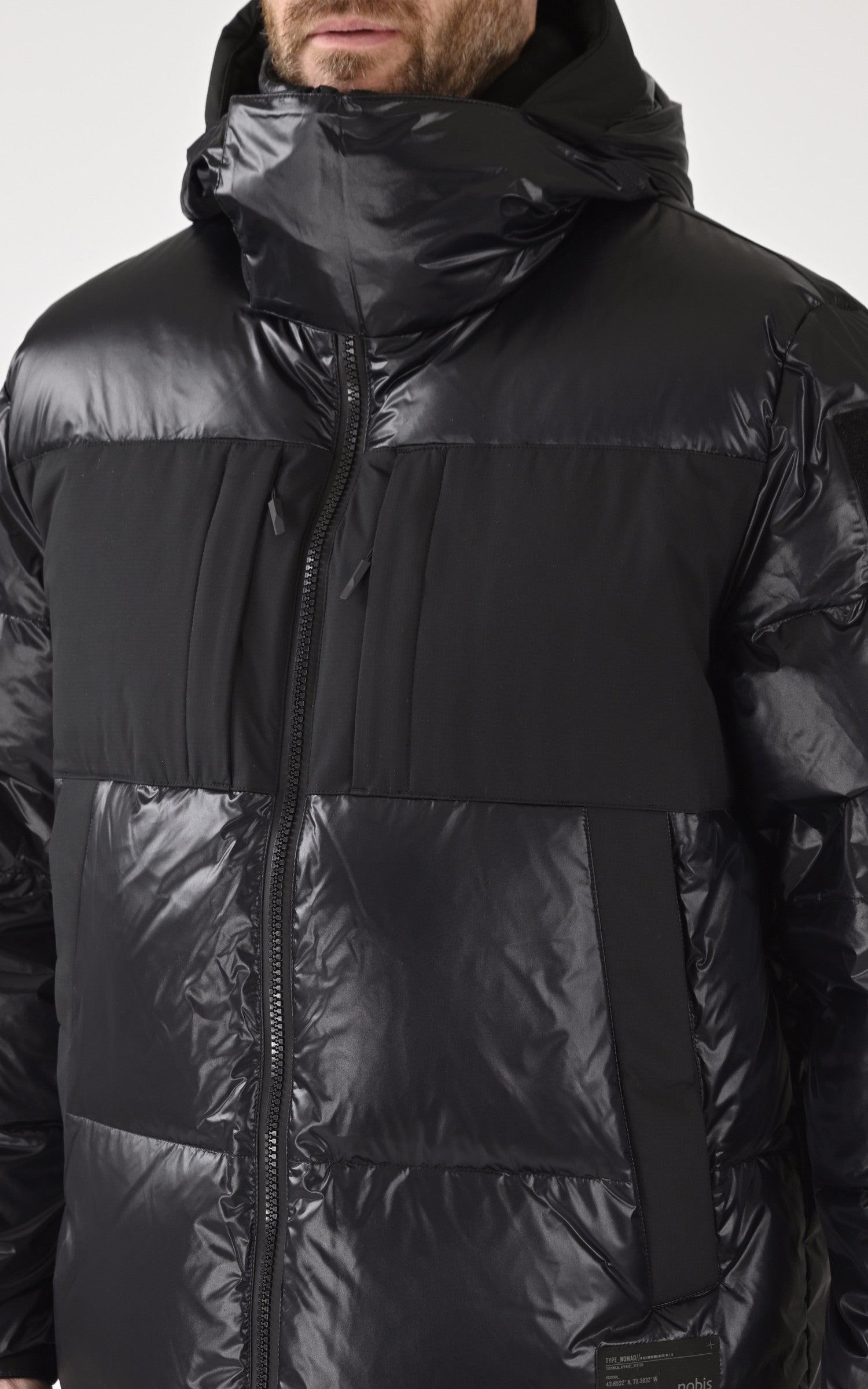 A "NEELIX" Noir Nobis Ves Doudoune Homme details photo