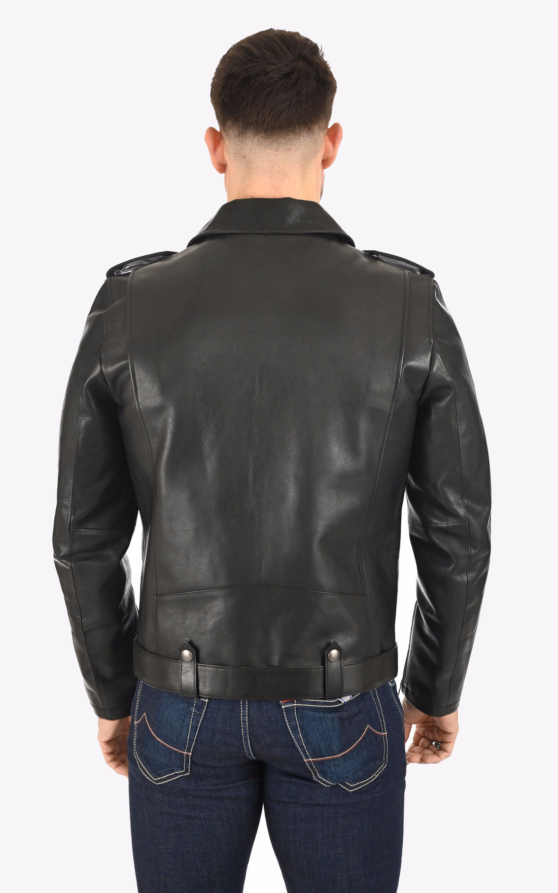 A "CAMDEN 2022002" Noir The Royal Racer Perfecto Homme opened photo