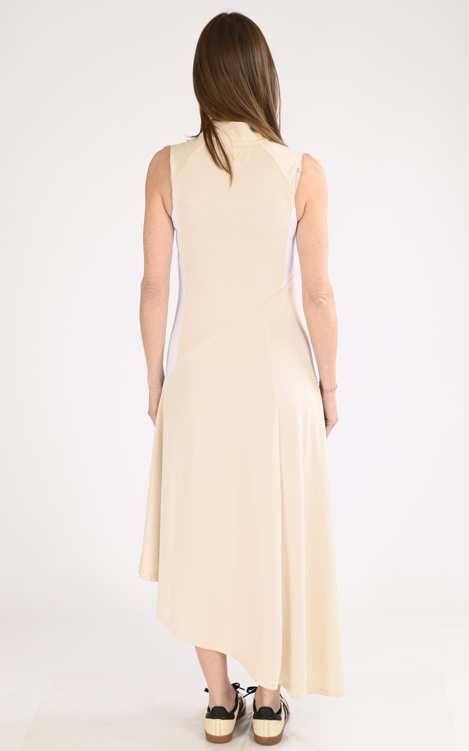 A "FANELIE" Beige Gertrude Robe Femme back photo