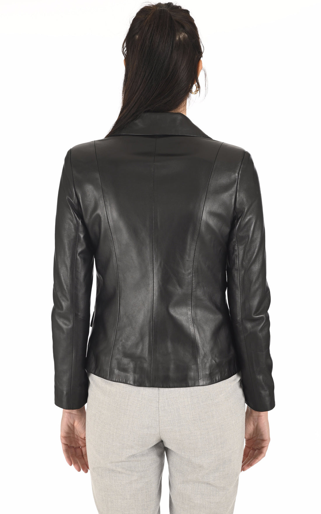 A "AGNES" Noir La Canadienne Blazer Femme opened photo