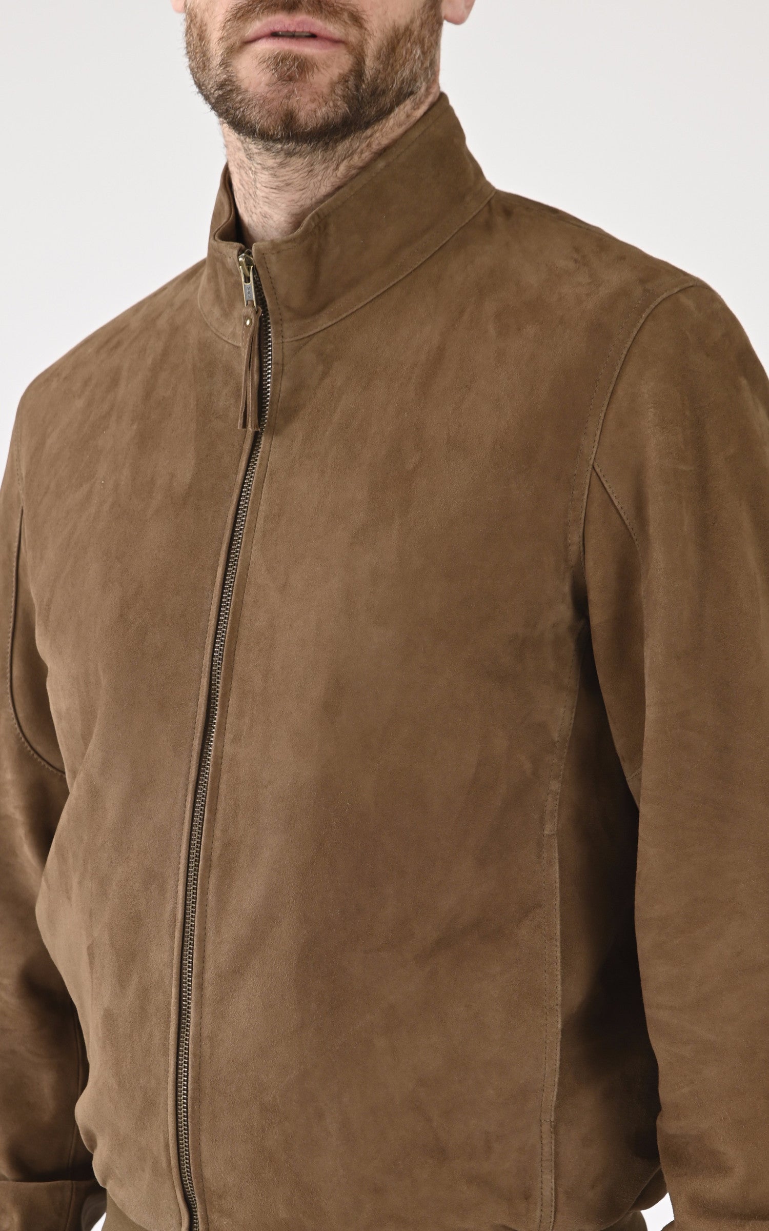 A "EXPO" Taupe Serge Pariente Blouson Homme details photo