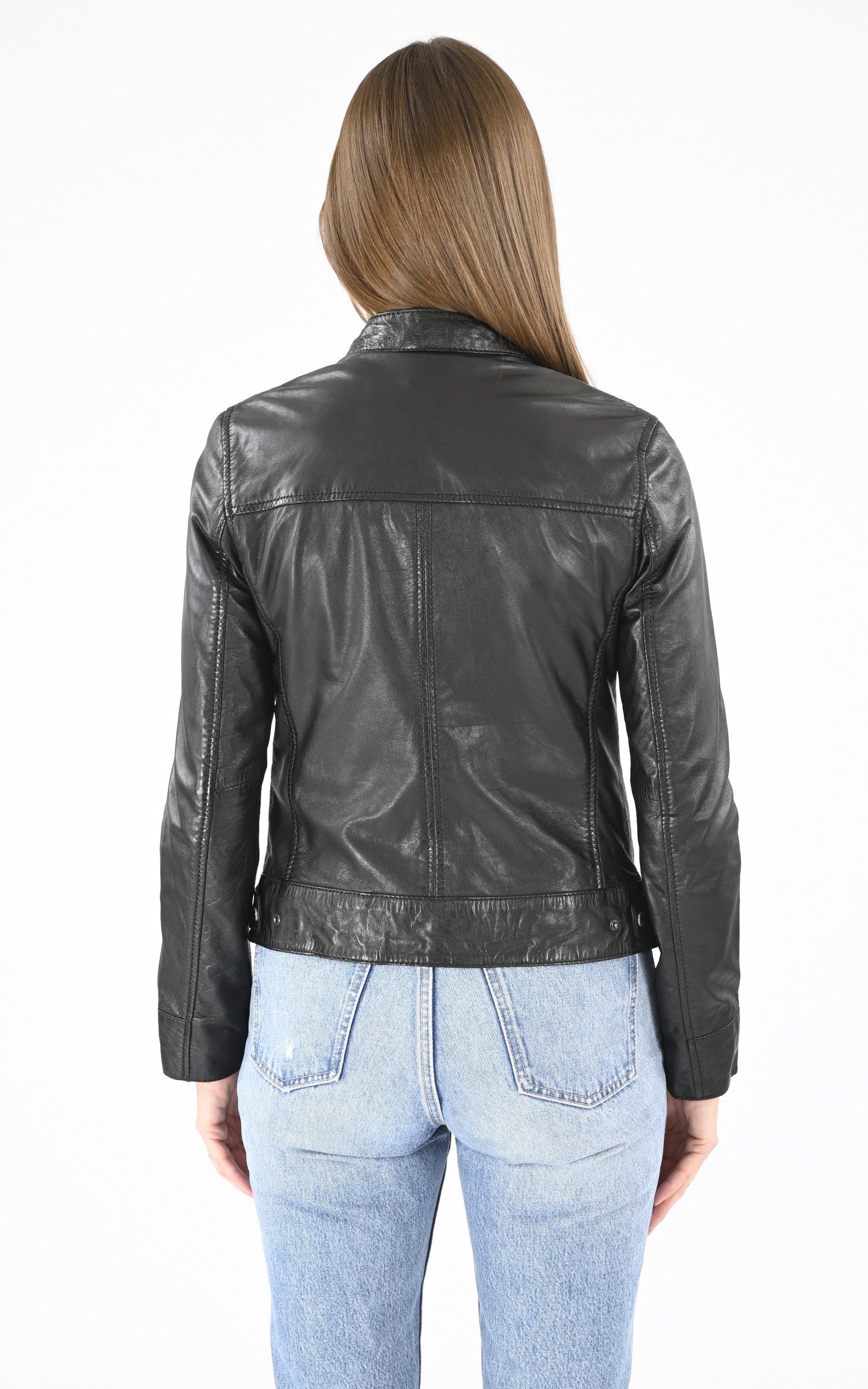A "RITZ 64952" Noir Oakwood Blouson Femme back photo