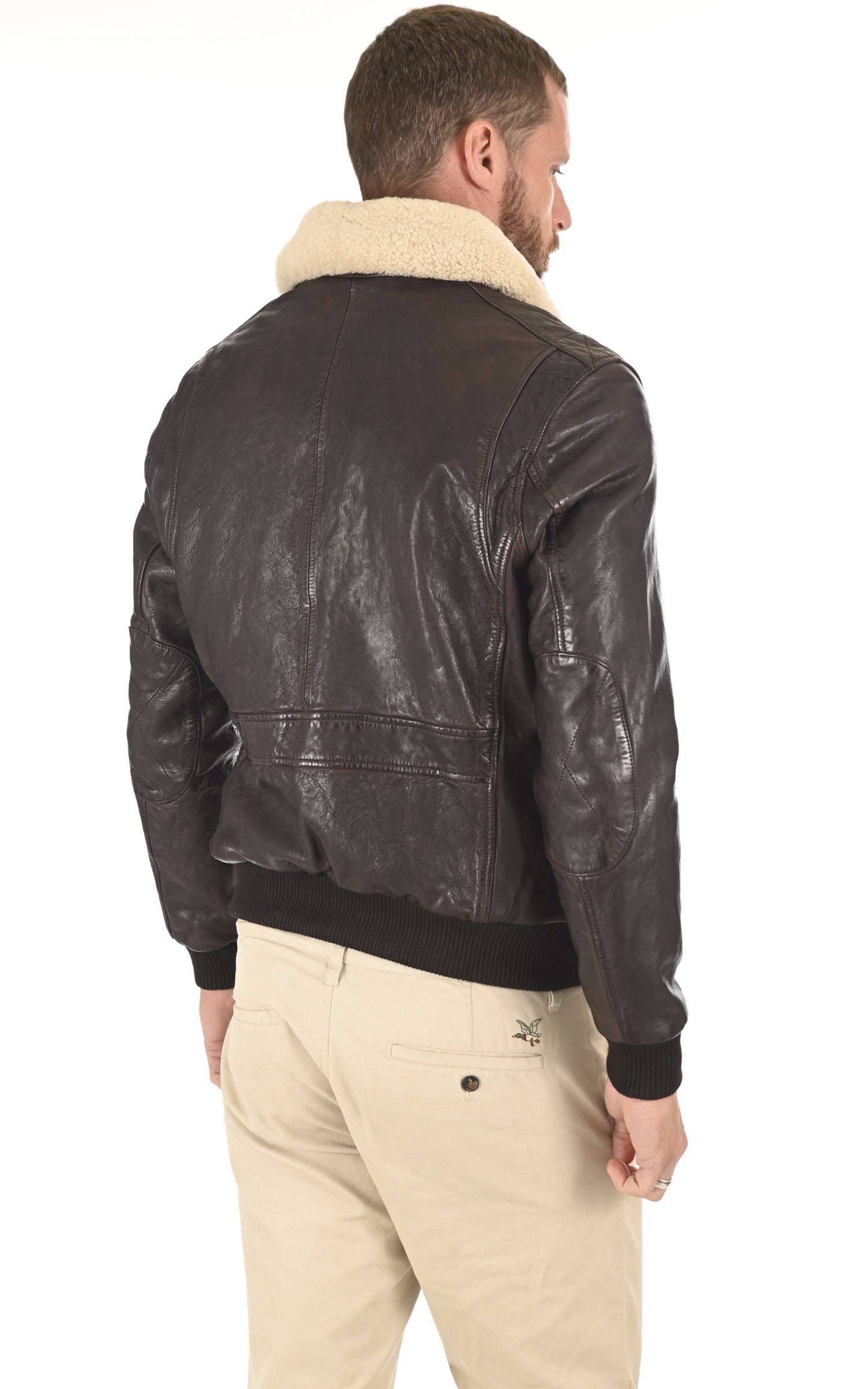 A "CORSAIR 101339" Marron Daytona 73 Pilote Homme back photo