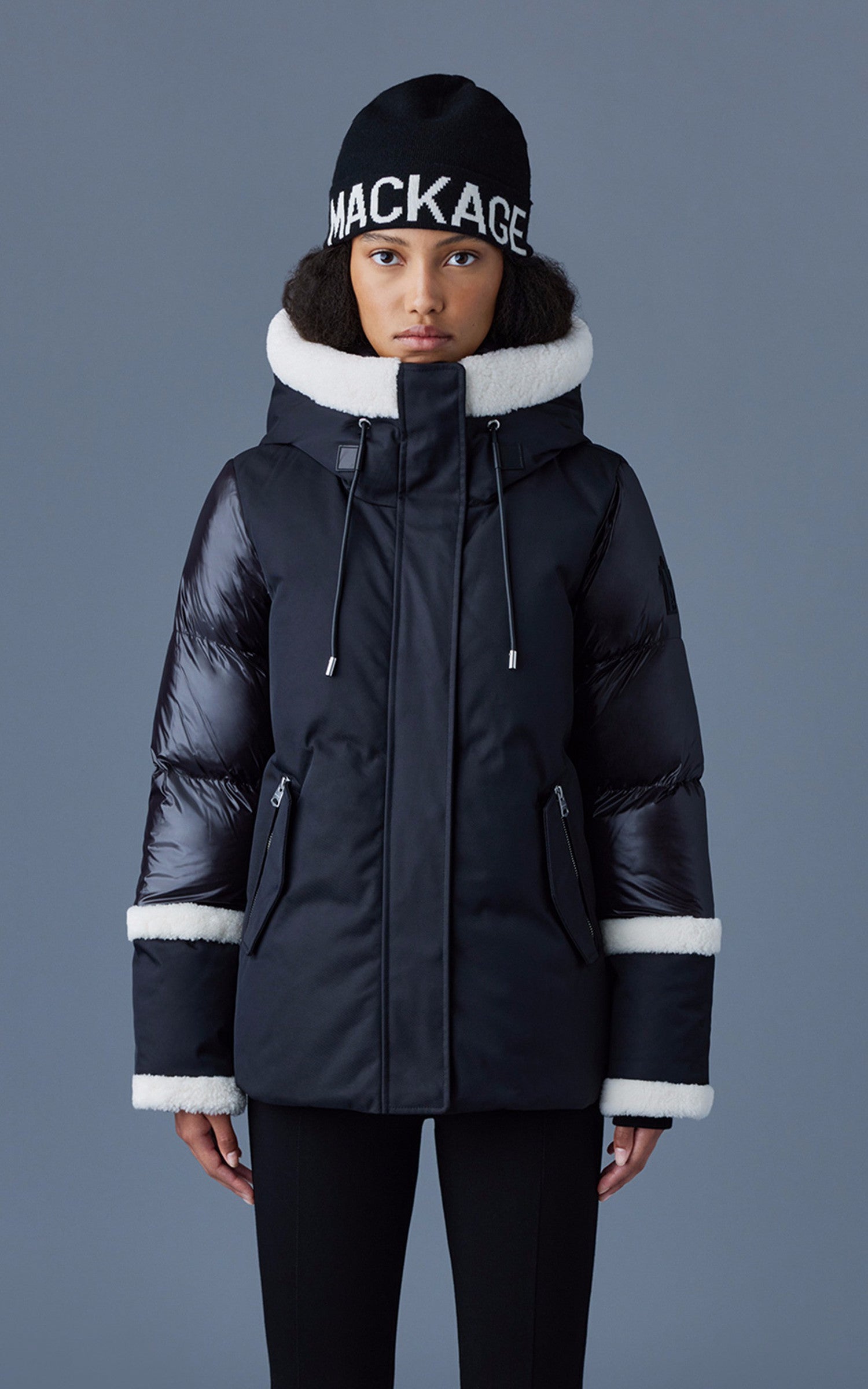 A "CYRAH" Noir Mackage Ves Doudoune Femme opened photo 1