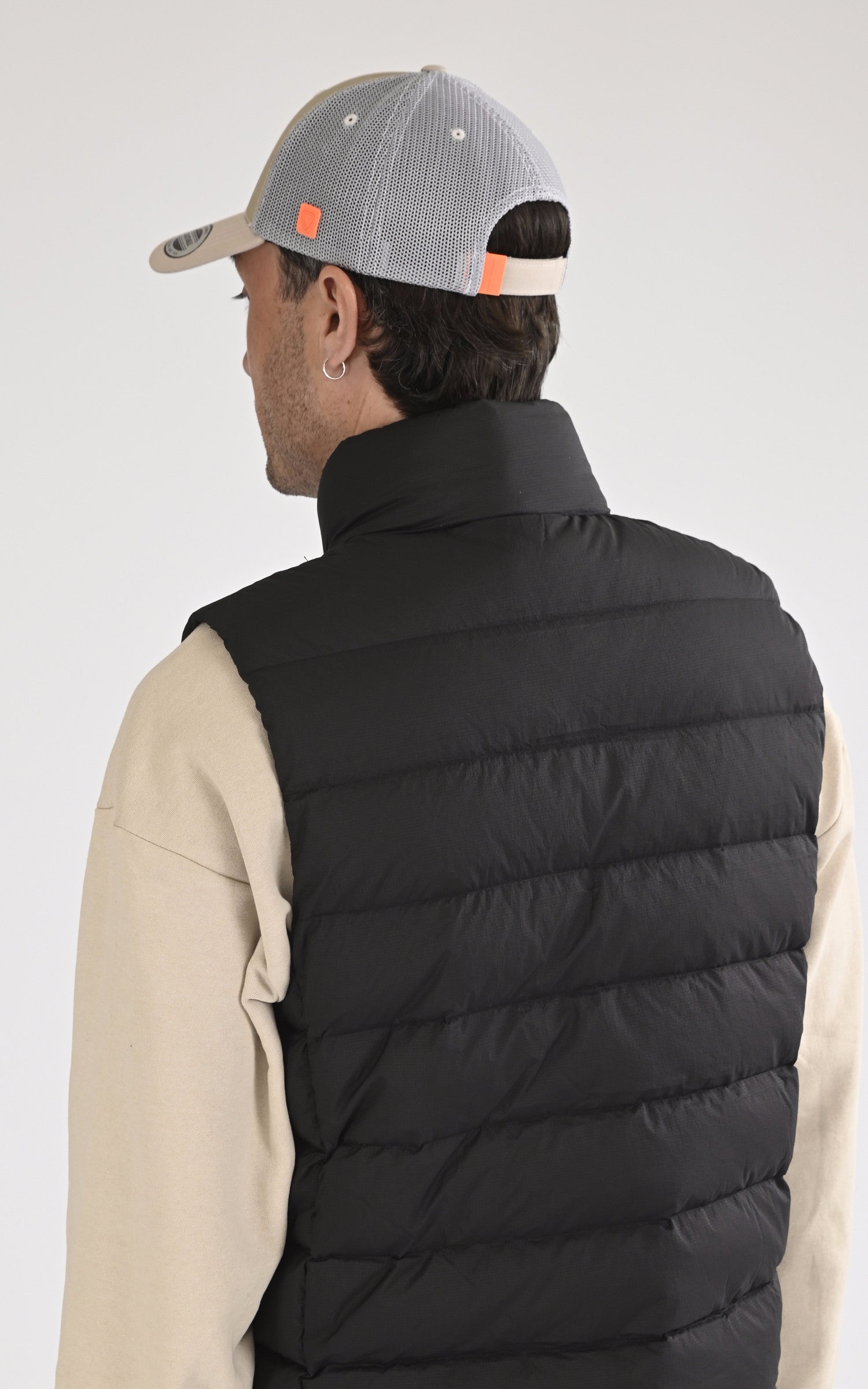 A "BILLYS BOUL" Gris Gertrude Casquette Mixte back photo