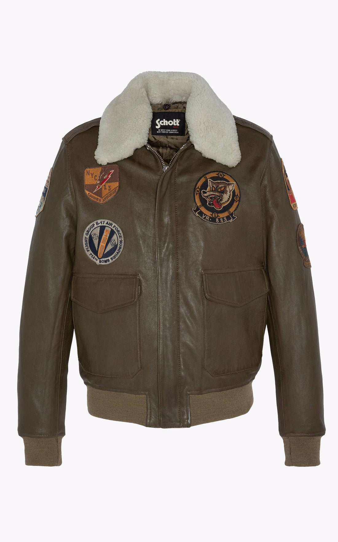 A "LCFLIGHTWX23" Kaki Schott Pilote Homme opened photo
